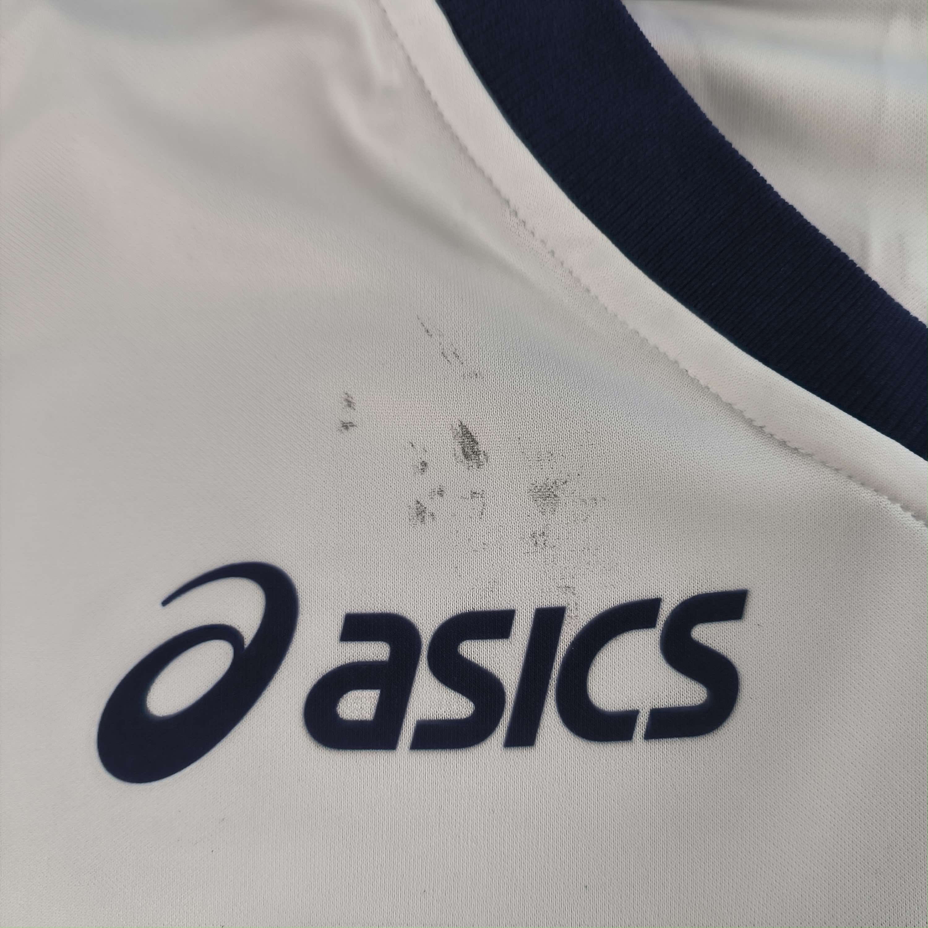 Asics SIGNED Genoa 2010-11 Asics away EL Moretti football jersey L Size US L / EU 52-54 / 3 - 14 Thumbnail