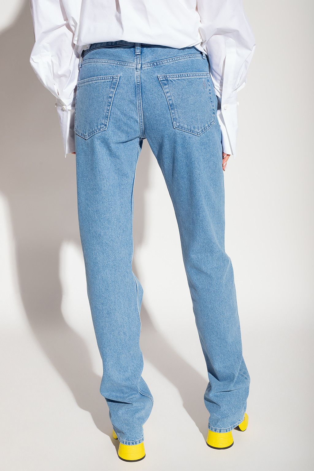 The Attico THE ATTICO light blue boyfriend jeans 26 authentic NWT Size 26" / US 2 / IT 38 - 3 Thumbnail