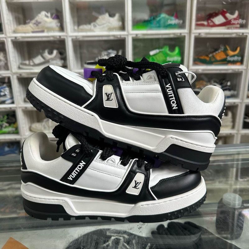 Louis Vuitton Louis Vuitton Trainer Maxi Low-Top Sneakers -2508 Size US 10.5 / EU 43-44 - 8 Thumbnail