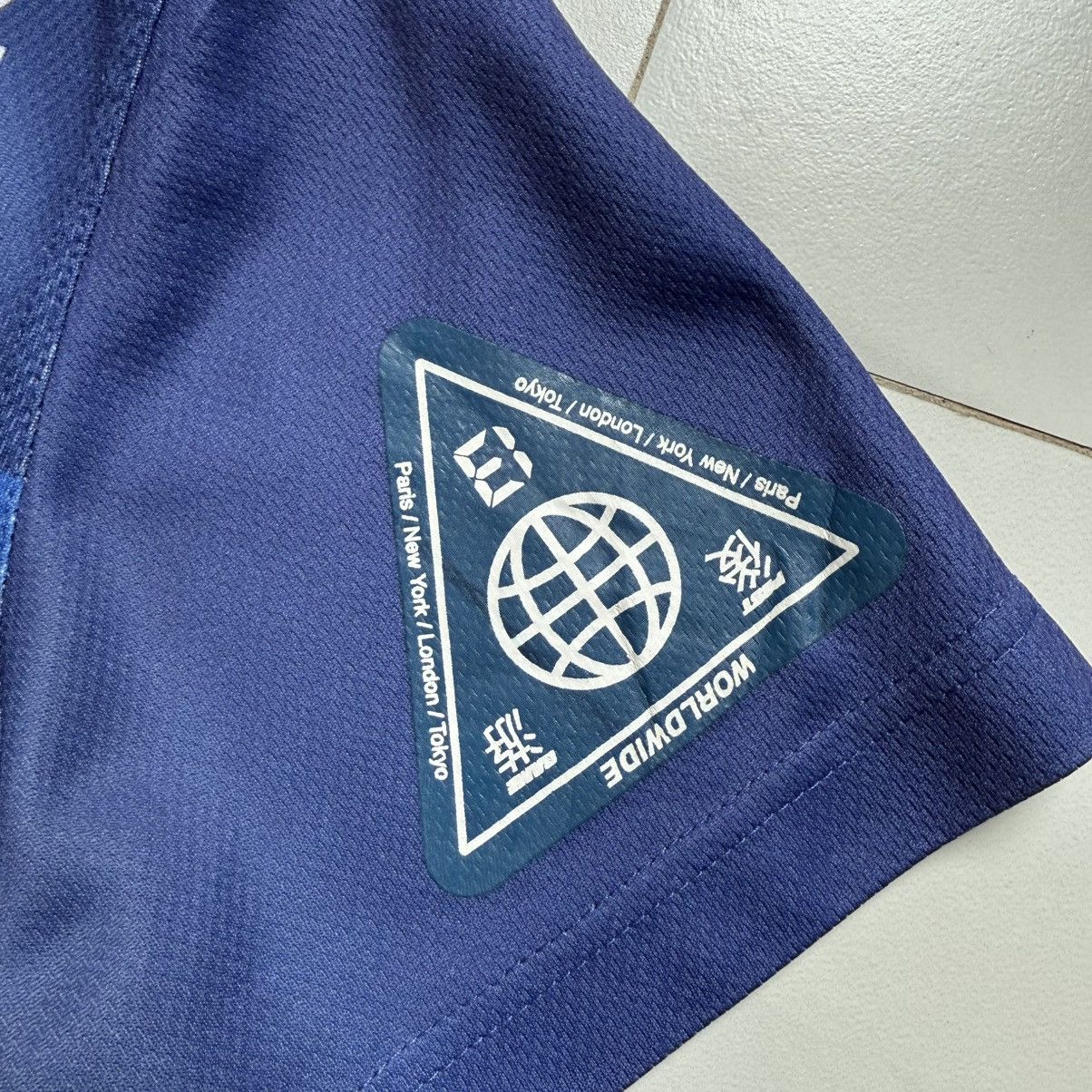 Japanese Brand × Post Game Post Game Worldwide Blue Jersey Size US L / EU 52-54 / 3 - 5 Thumbnail