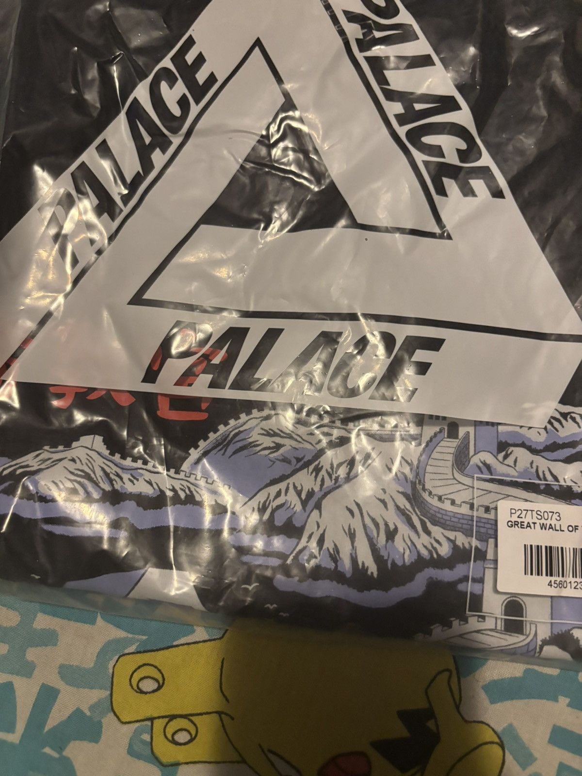 Palace Palace Great Wall of Tri-Na T-Shirt Black Size Large Size US L / EU 52-54 / 3 - 5 Thumbnail