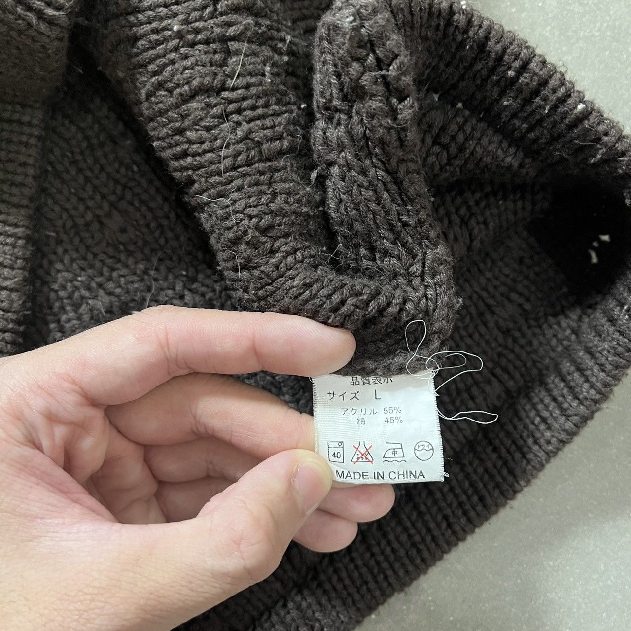 In The Attic × Japanese Brand × Le Grande Bleu (L.G.B.) In The Attic Knit Turtleneck Size US L / EU 52-54 / 3 - 8 Thumbnail