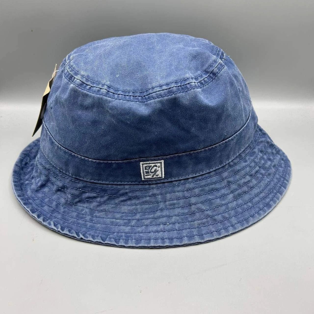 The Game The Game Hat Men Blue Blank Plain Bucket Cap Cotton New Size ONE SIZE - 5 Thumbnail