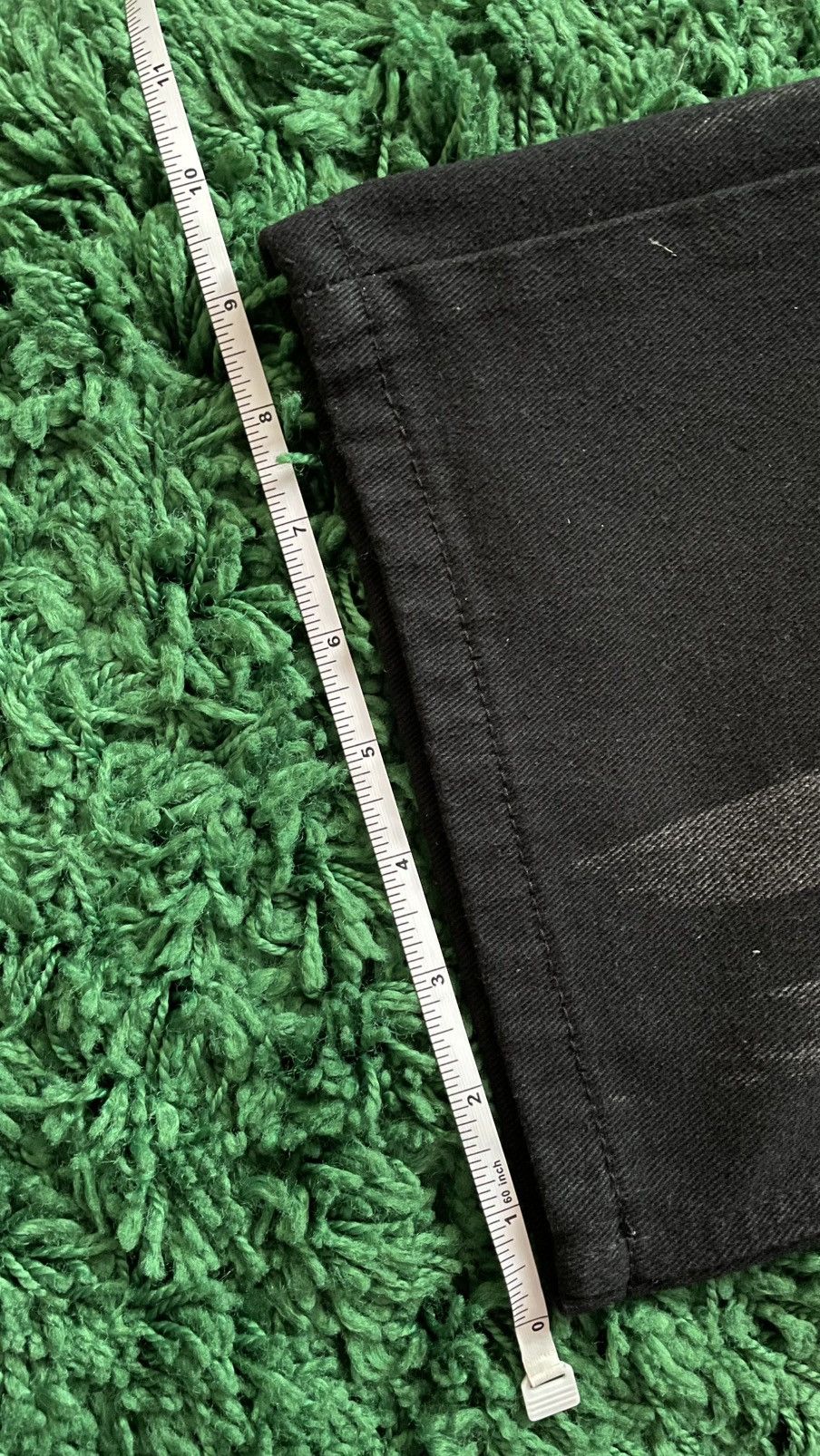 Vintage Carpenter style black denim jeans baggy flare Size US 32 / EU 48 - 5 Thumbnail