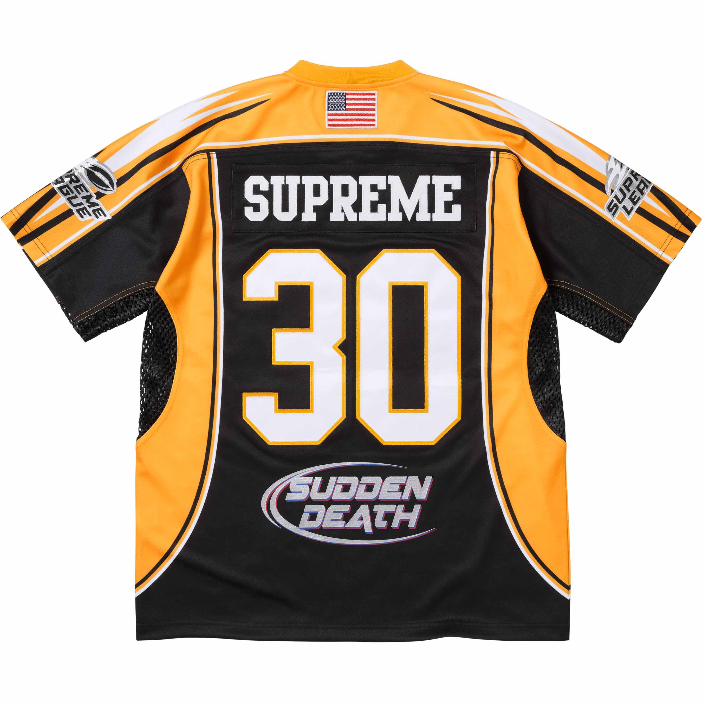 Supreme Supreme Sudden Death Football Jersey Size US XXL / EU 58 / 5 - 2 Thumbnail