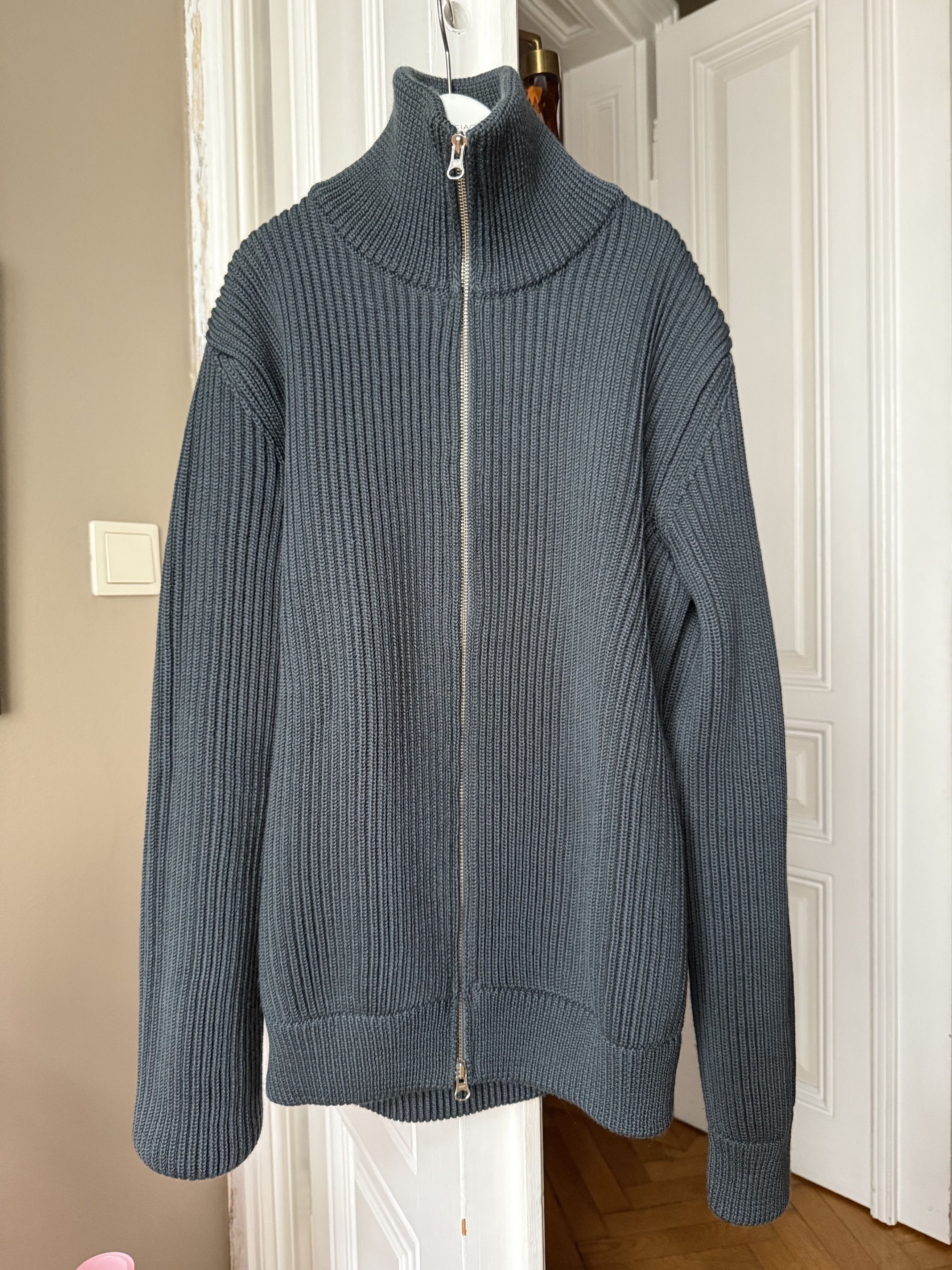 Maison Margiela Maison Margiela Wool zip Cardigan IN SIZE -S Size US S / EU 44-46 / 1 - 2 Thumbnail