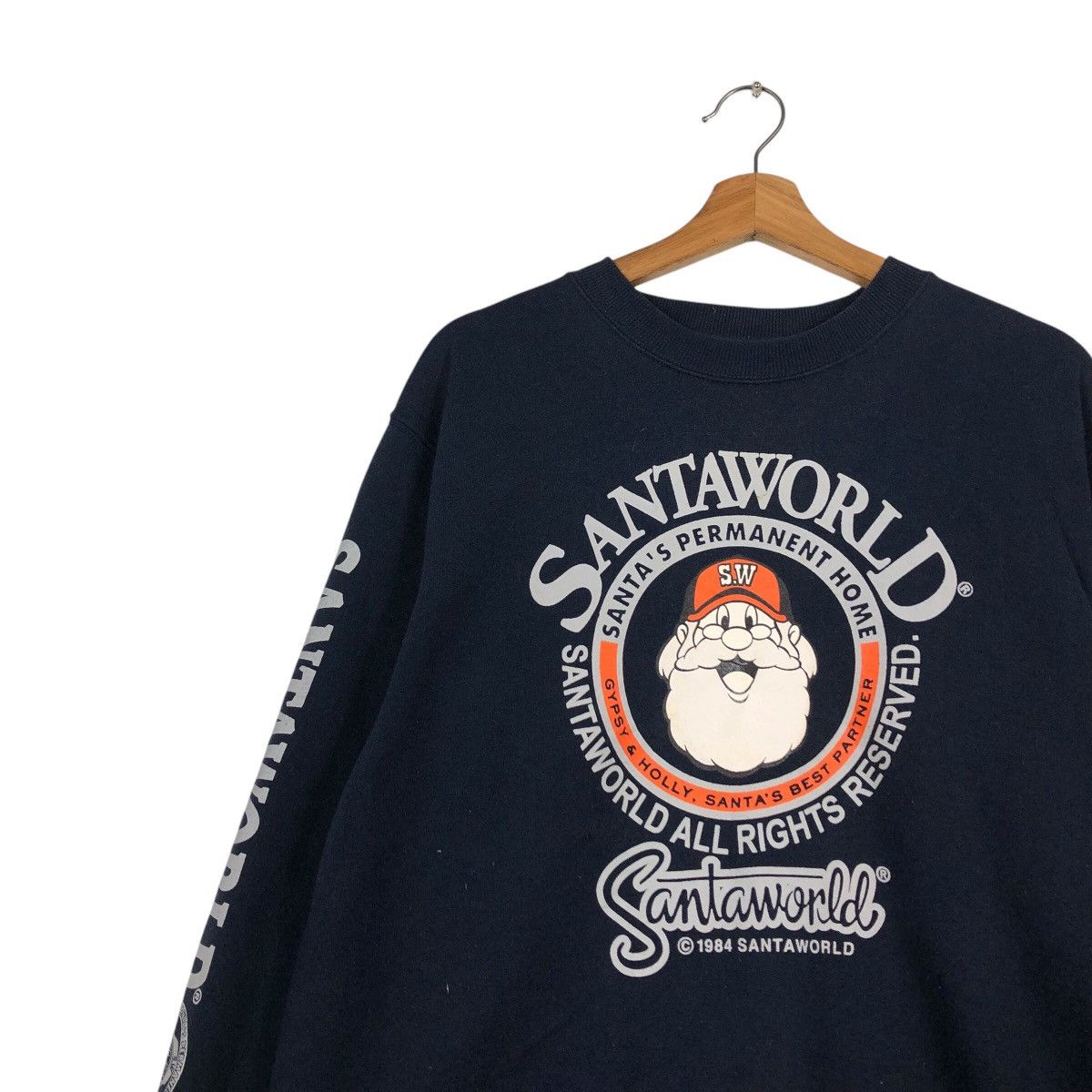 Japanese Brand SANTAWORLD Retro Christmas Huge Graphic Vintage Essential Size US M / EU 48-50 / 2 - 8 Thumbnail
