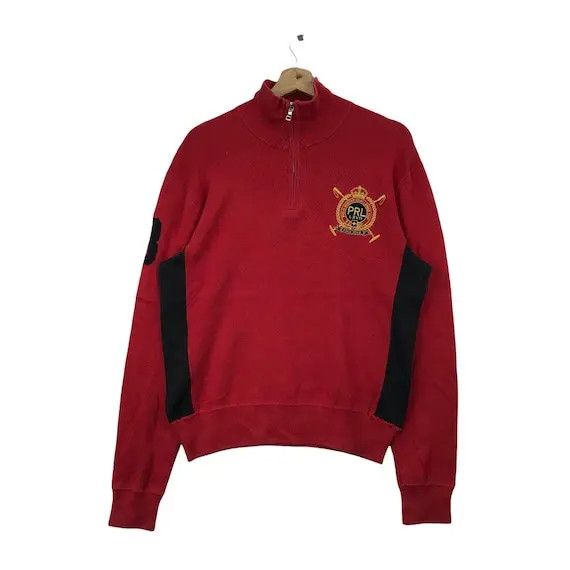Polo Ralph Lauren Vtg 90’ Polo RALPH LAUREN PRL Cookies Logo Sweater Size US M / EU 48-50 / 2 - 1 Thumbnail