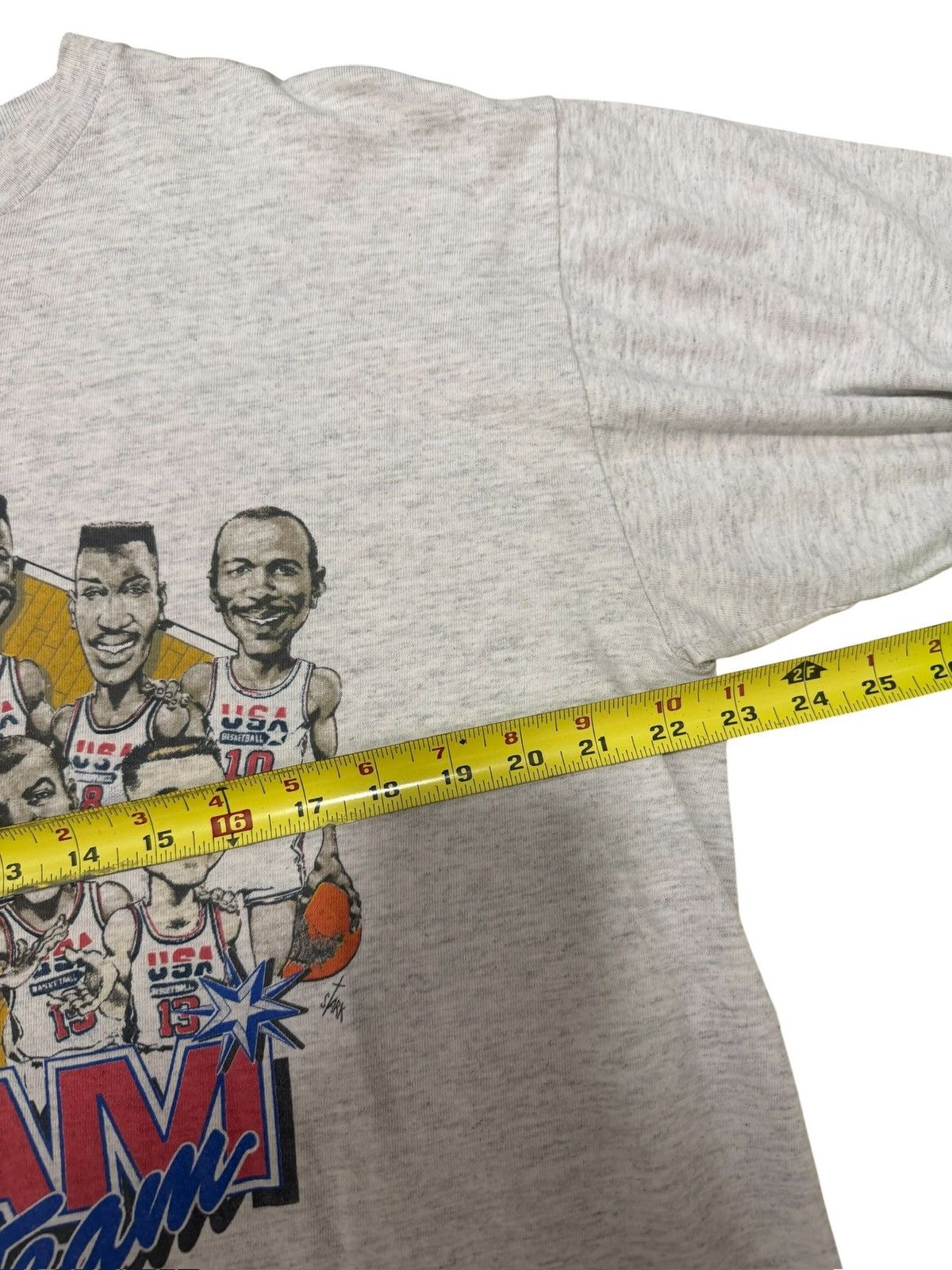 Salem Sportswear Vintage 1992 Dream Team USA Caricature Tee Olympics Jordan Size US L / EU 52-54 / 3 - 10 Thumbnail