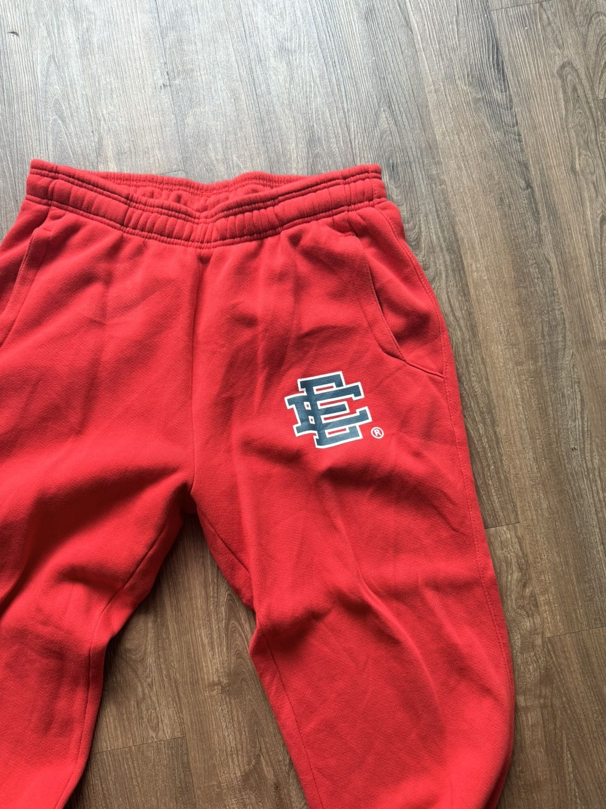 Eric Emanuel Eric Emanuel EE Basic Sweatpant Red/Navy Size US 36 / EU 52 - 2 Thumbnail