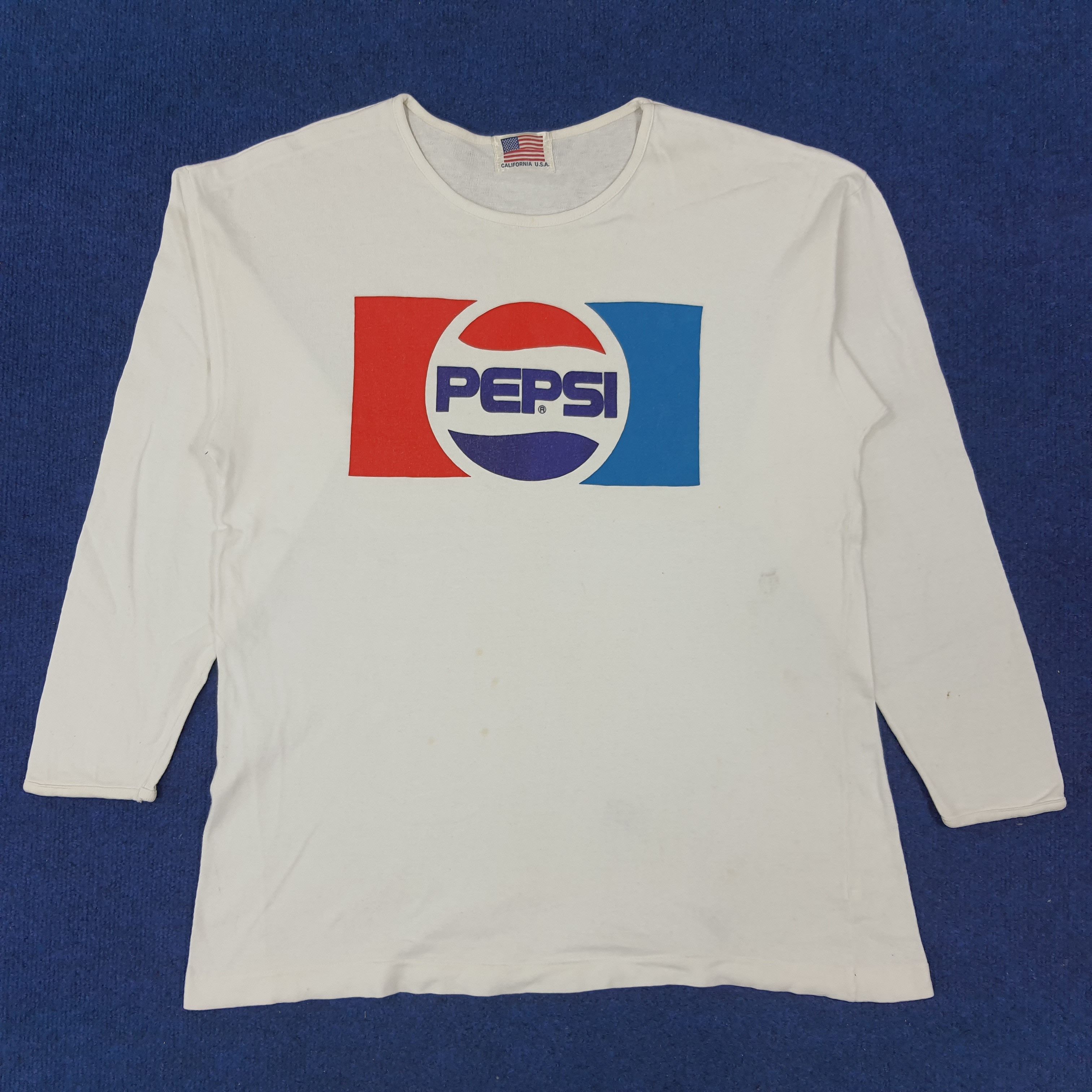 Pepsi × Vintage Vintage PEPSI Long Sleeve Tshirt Size US M / EU 48-50 / 2 - 1 Thumbnail