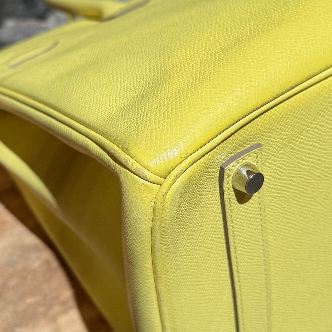 Hermes Hermès Soufre Yellow Epsom PHW Birkin 35 Bag Size ONE SIZE - 19 Thumbnail
