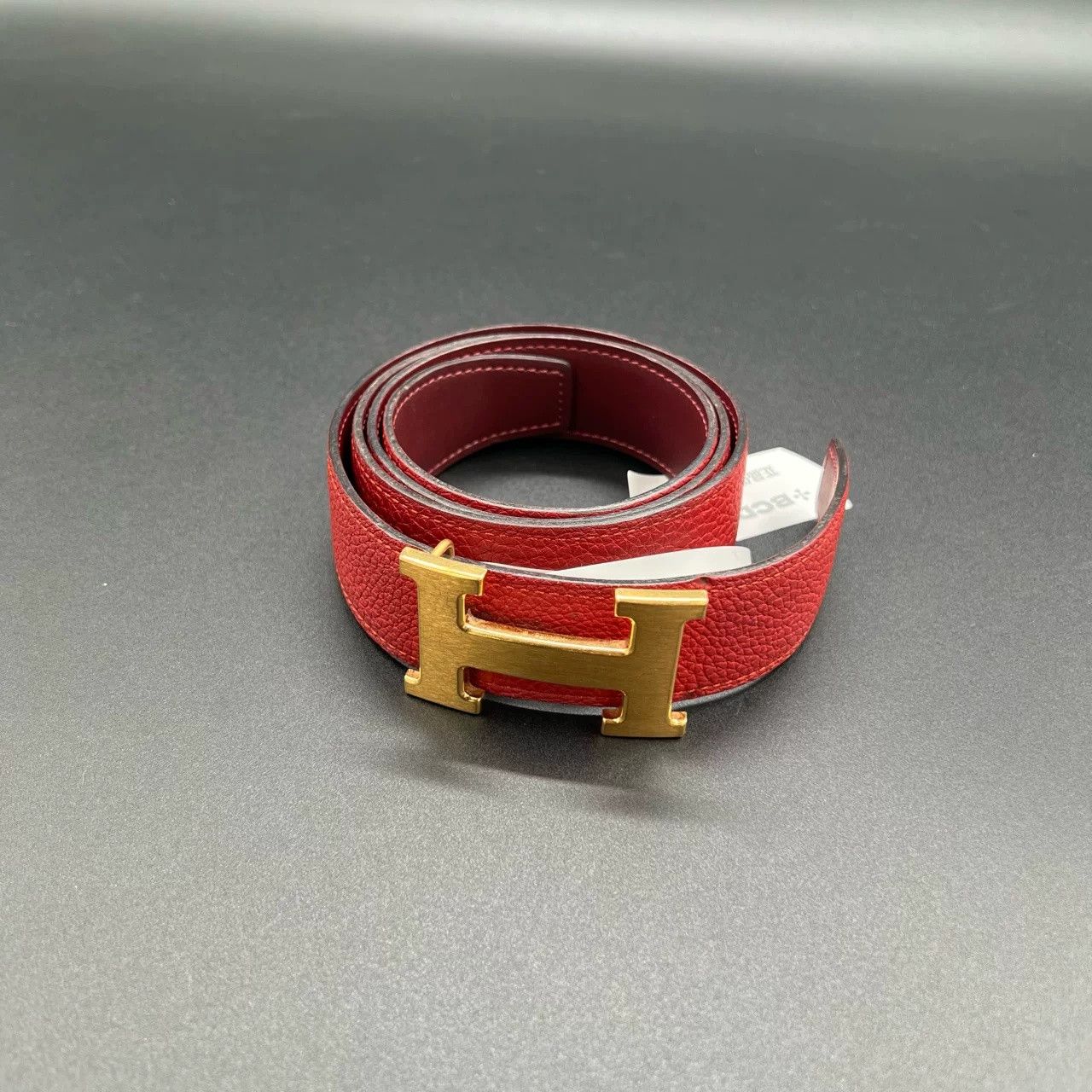 Hermes Hermes Red Metal H Belt Size ONE SIZE - 1 Thumbnail