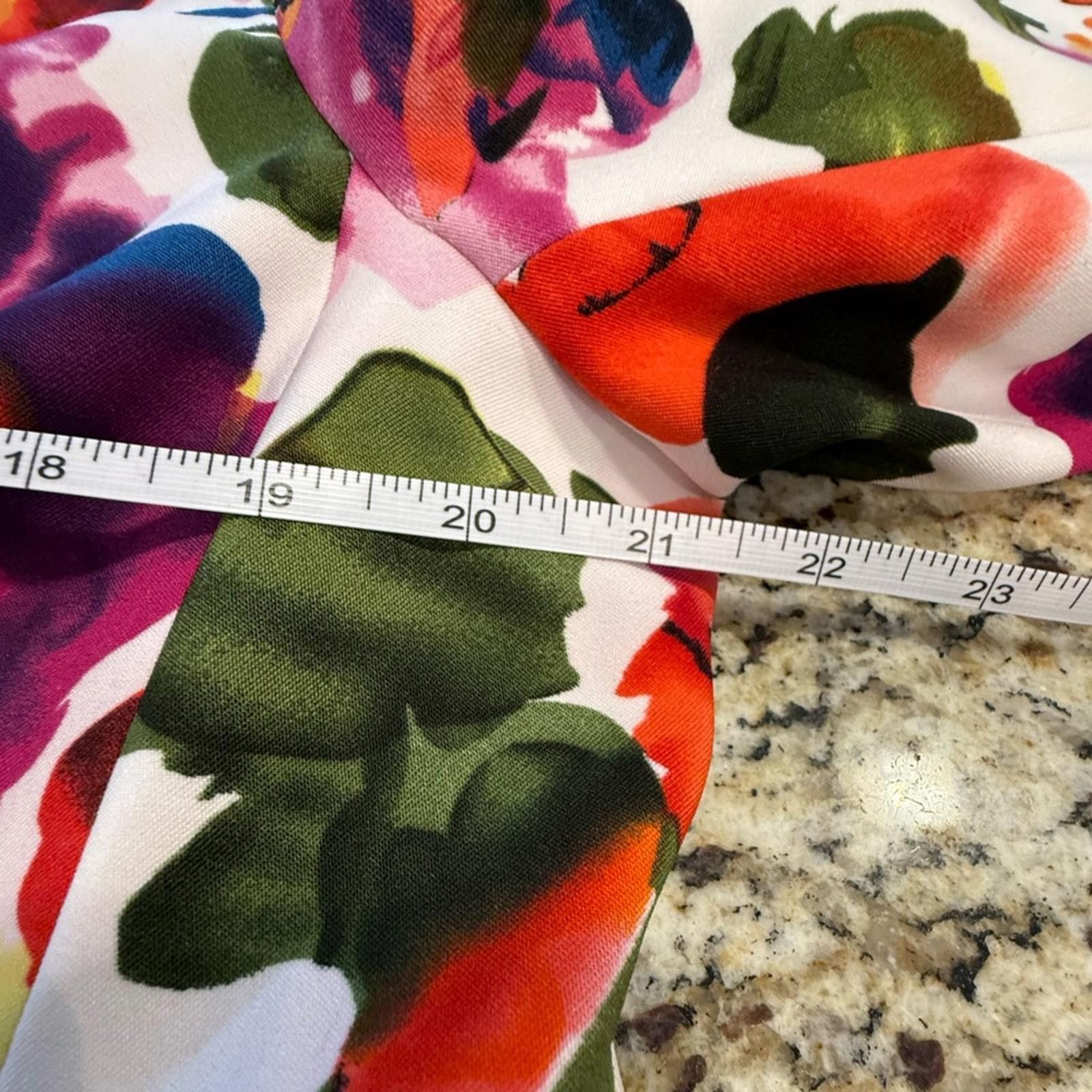 Other Molly & Maxx floral silky statement blazer jacket SZ PL Size L / US 10 / IT 46 - 11 Thumbnail