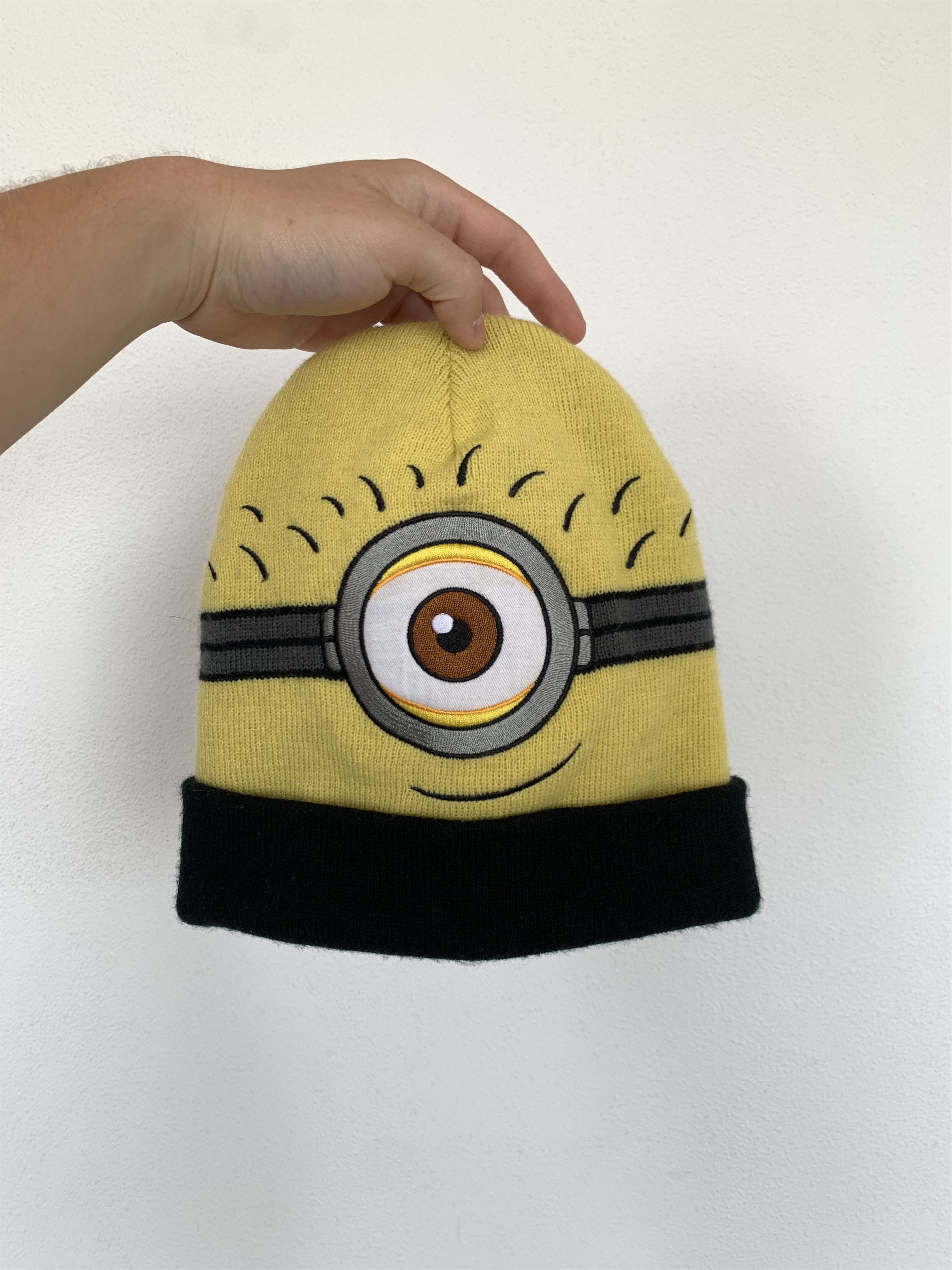 Other DESPICABLE ME MINION Yellow Beanie Winter Humor Cap Hat Size ONE SIZE - 2 Thumbnail