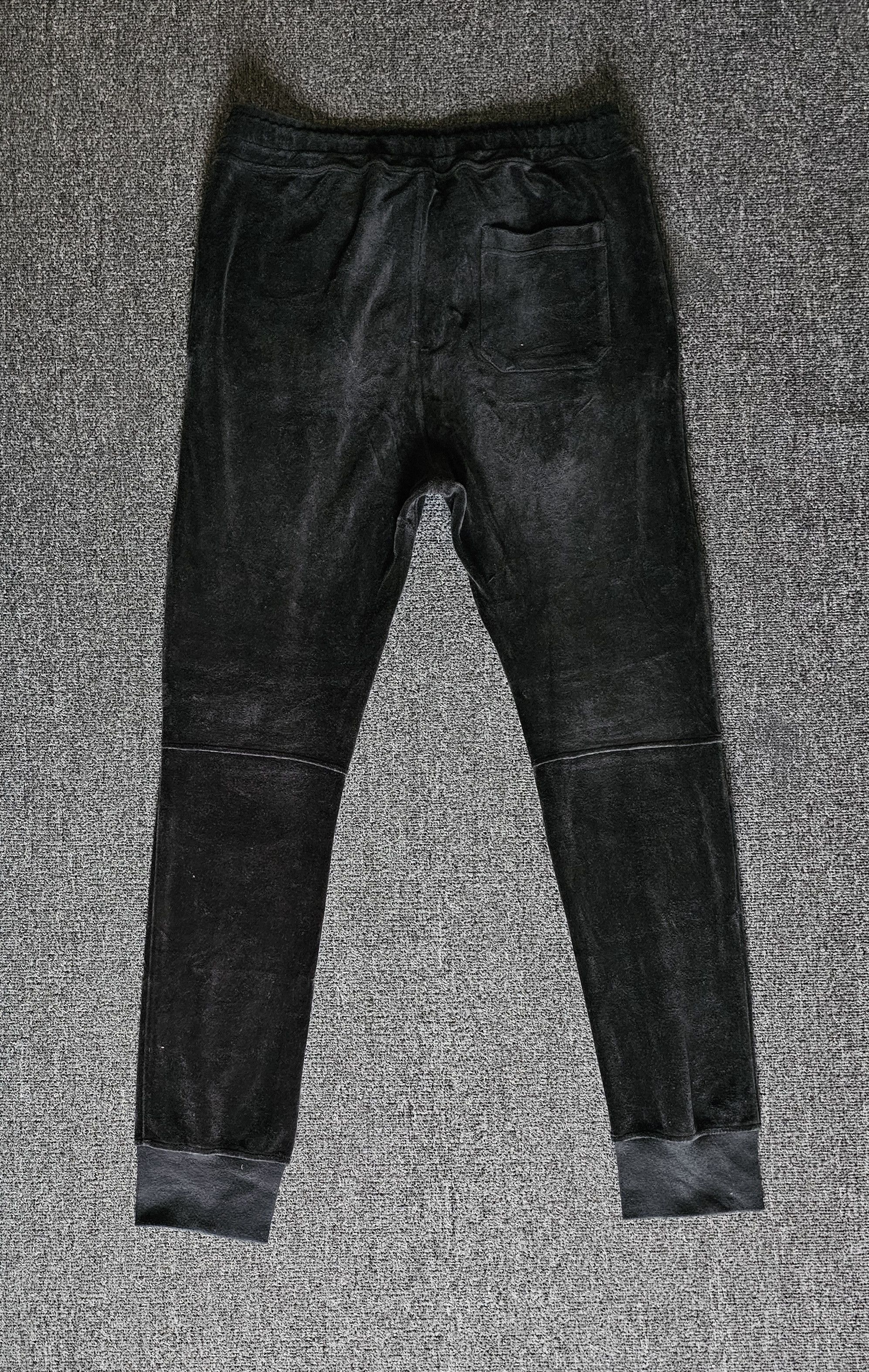 Balmain BALMAIN Men's Velvet Biker Pants Size XL Size US 33 - 4 Thumbnail
