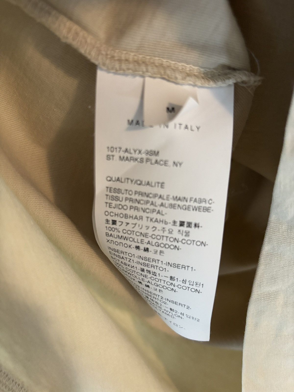 1017 ALYX 9SM 1017 Alyx 9SM Concealed Pocket T-Shirt Size US M / EU 48-50 / 2 - 5 Thumbnail