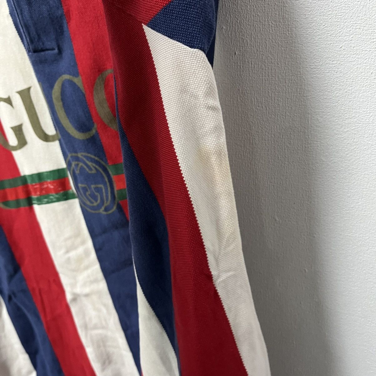 Gucci Gucci Polo T-Shirt Big Logo Size US L / EU 52-54 / 3 - 20 Thumbnail