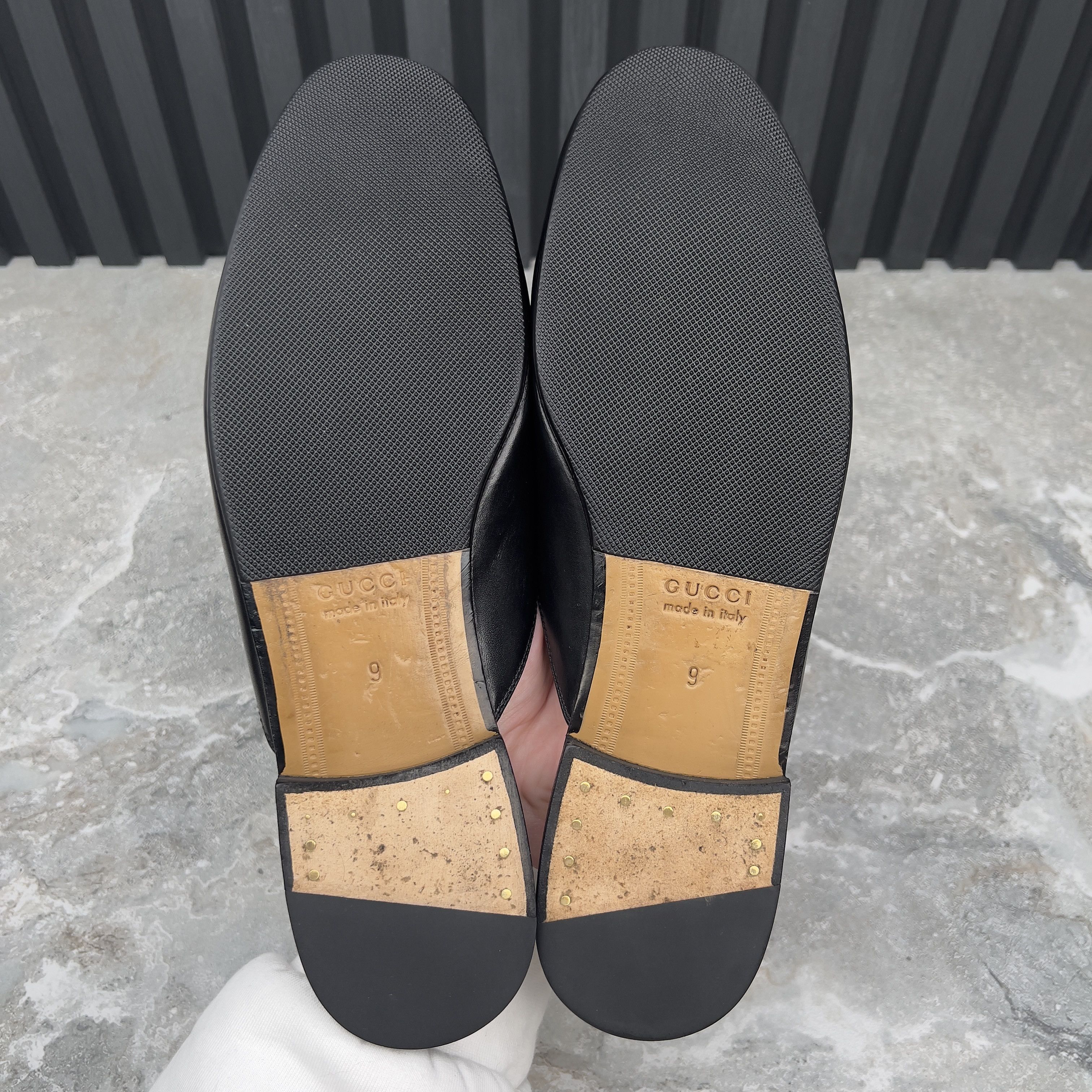 Gucci GUCCI Princetown Horsebit Jordaan Mule Leather Size US 9.5 / EU 42-43 - 12 Thumbnail