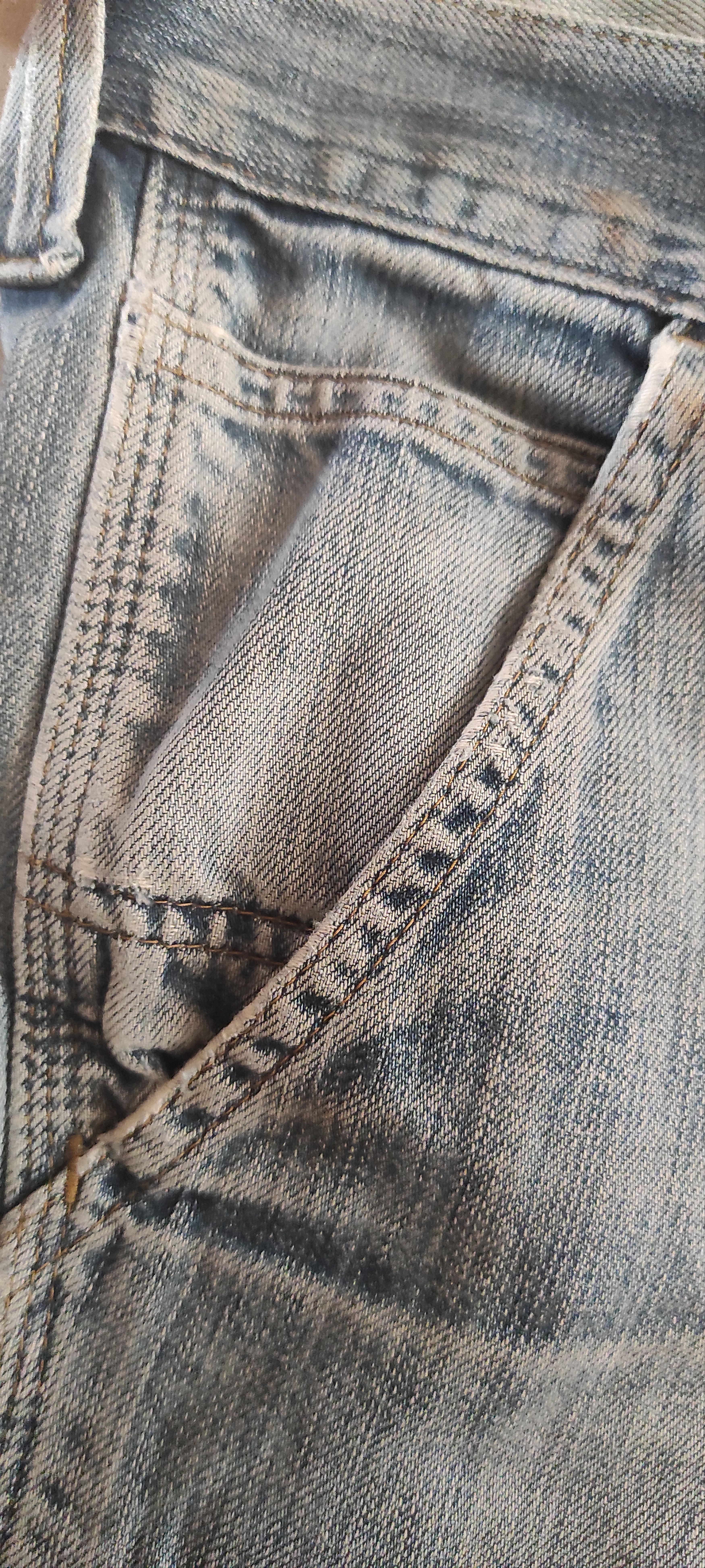 Carhartt × Vintage Carhartt Denim Dungaree Burmuda Cargo Shorts Mens Size 33 Size US 33 - 5 Thumbnail