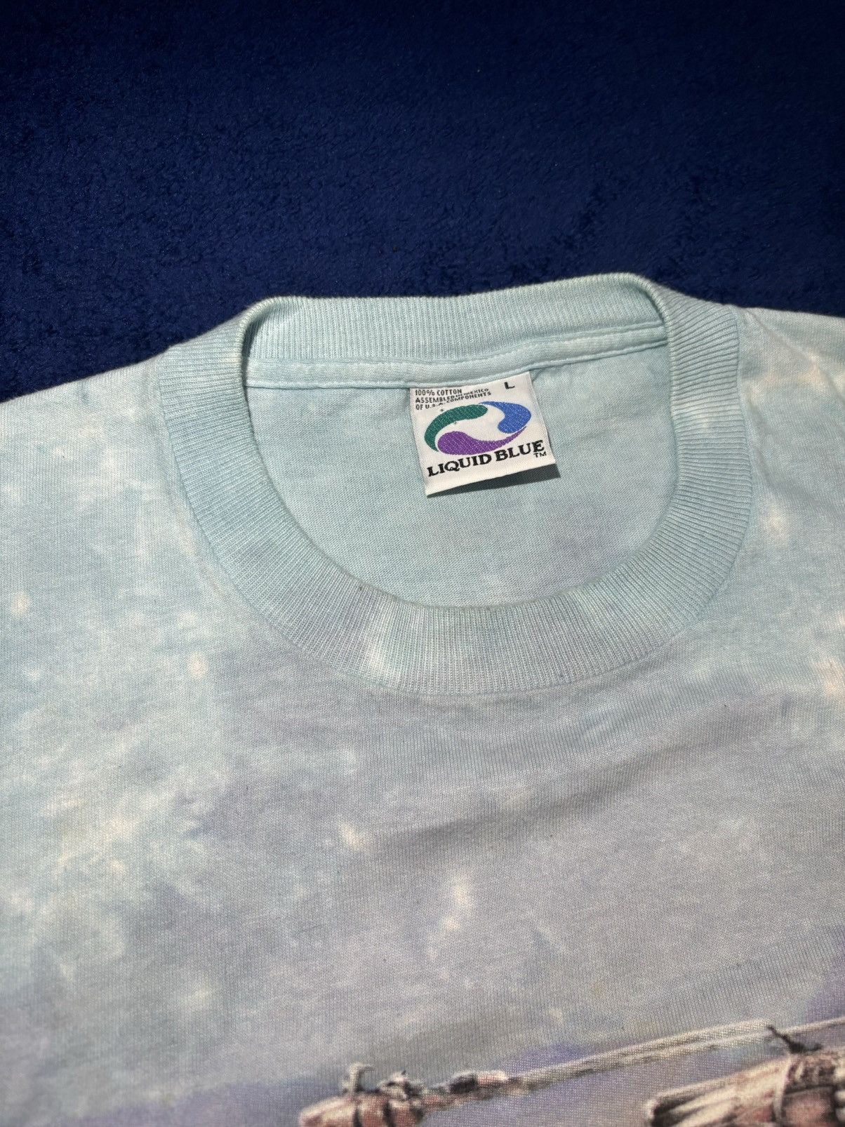 Liquid Blue Liquid blue Vintage Episode 1 starwars tshirt XL Size US XL / EU 56 / 4 - 5 Thumbnail