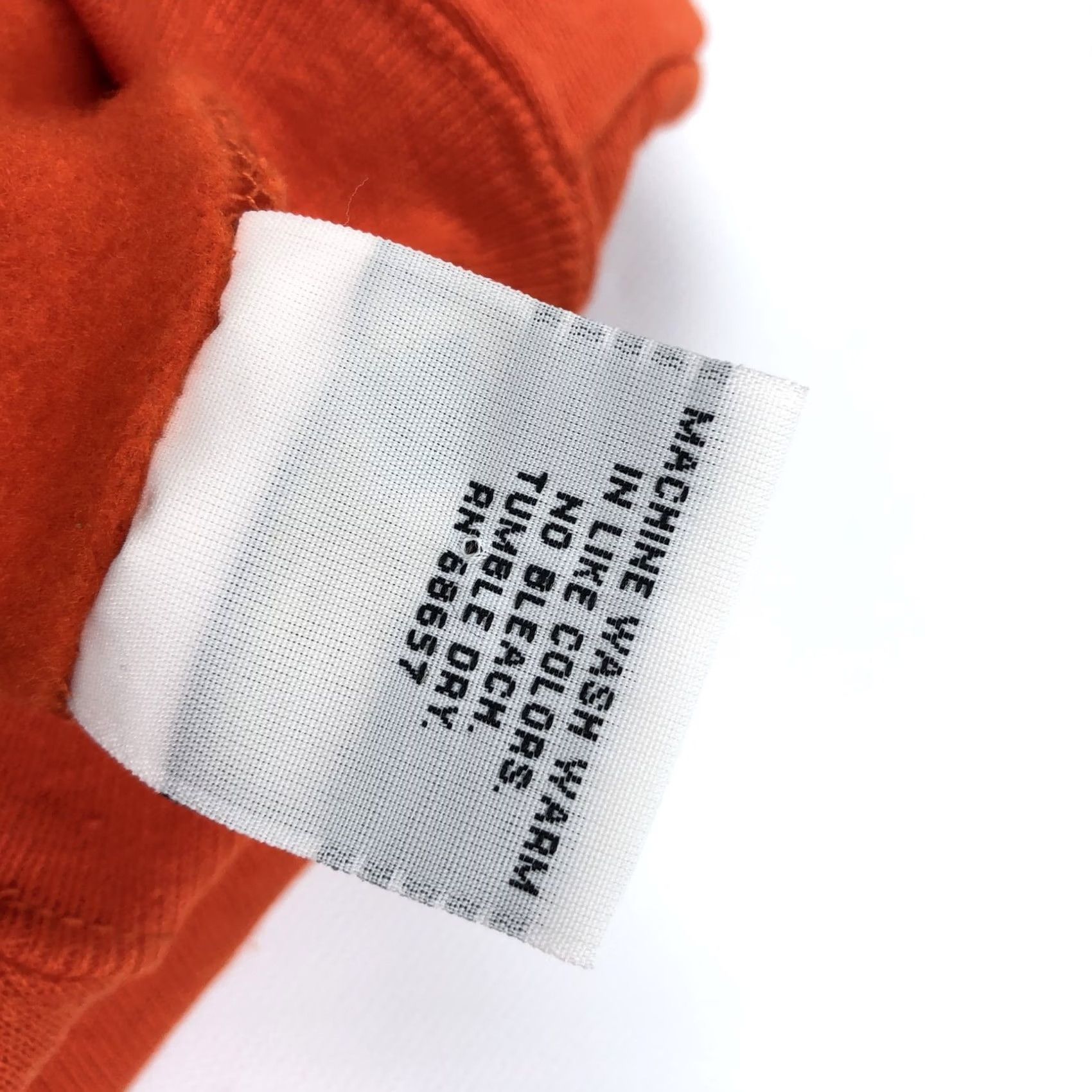 Vintage VINTAGE Cotton Exchange Virginia Football Sweatshirt Mens L Orange USA 90s Size US L / EU 52-54 / 3 - 7 Thumbnail