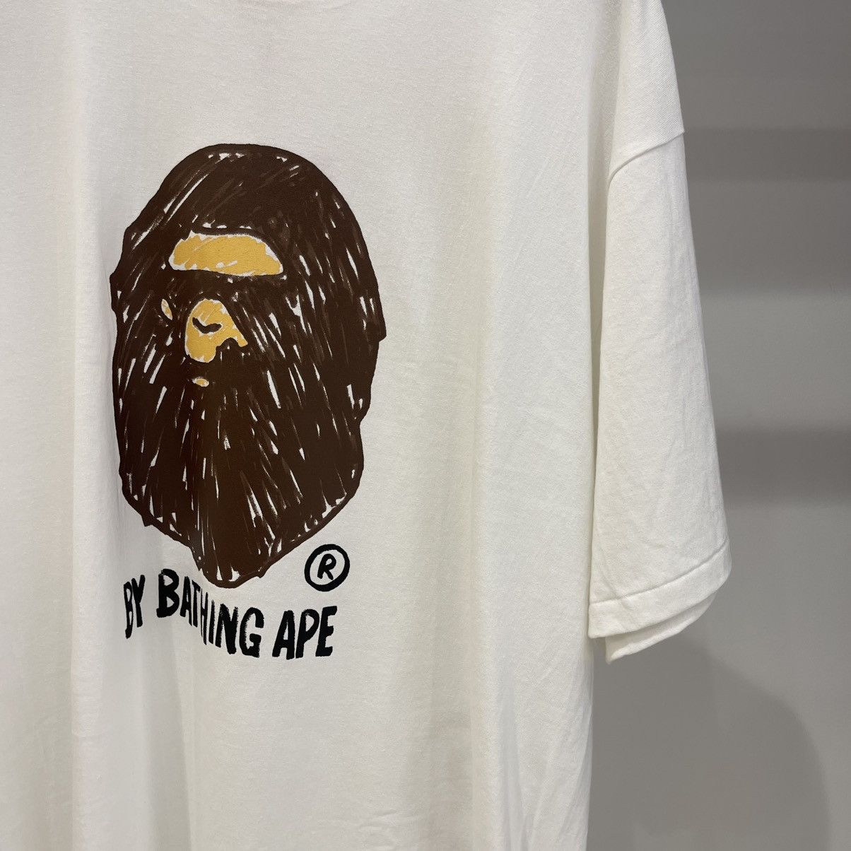 Bape Bape A Bathing Ape Hand Draw By Bathing Ape Tee Size US XXL / EU 58 / 5 - 2 Thumbnail