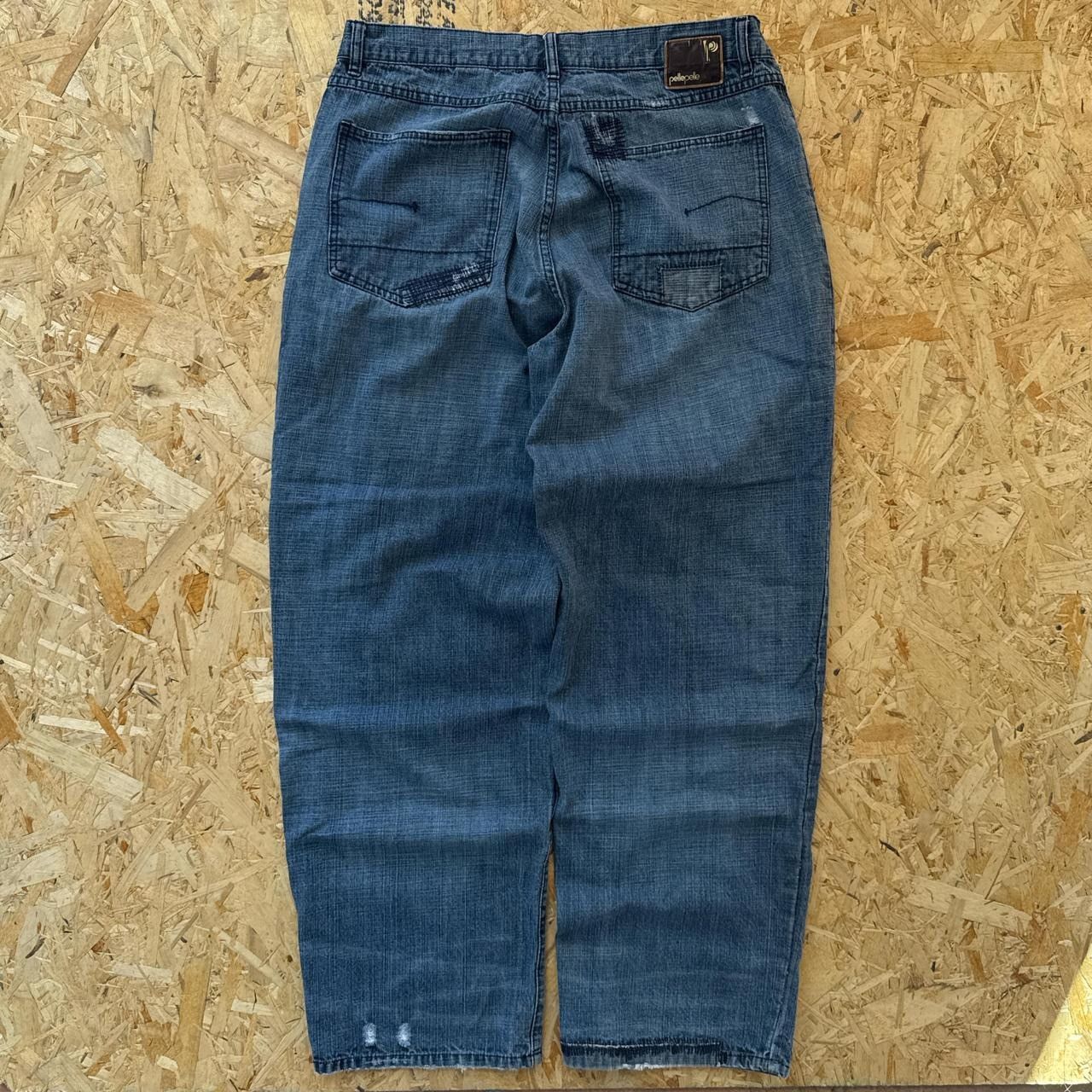 Pelle Pelle × Vintage Vintage Y2k Pelle Pelle Jeans Size US 38 / EU 54 - 3 Thumbnail