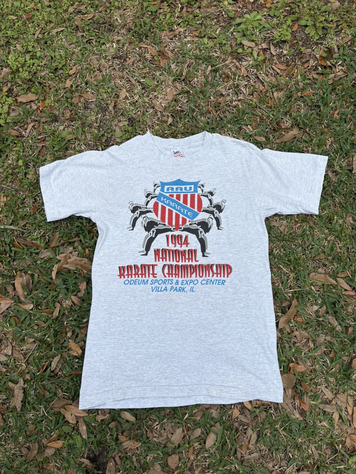 Fruit Of The Loom 1994 national karate championships tee Size US M / EU 48-50 / 2 - 1 Thumbnail