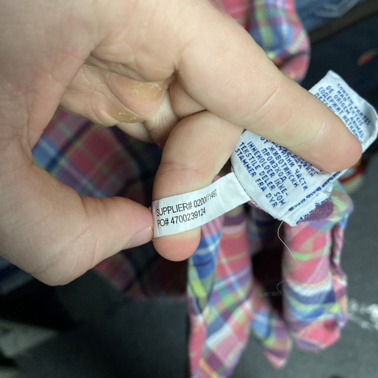 Polo Ralph Lauren Luxury Polo Ralph Lauren Flannel button multicolored shirt Size US XL / EU 56 / 4 - 6 Thumbnail