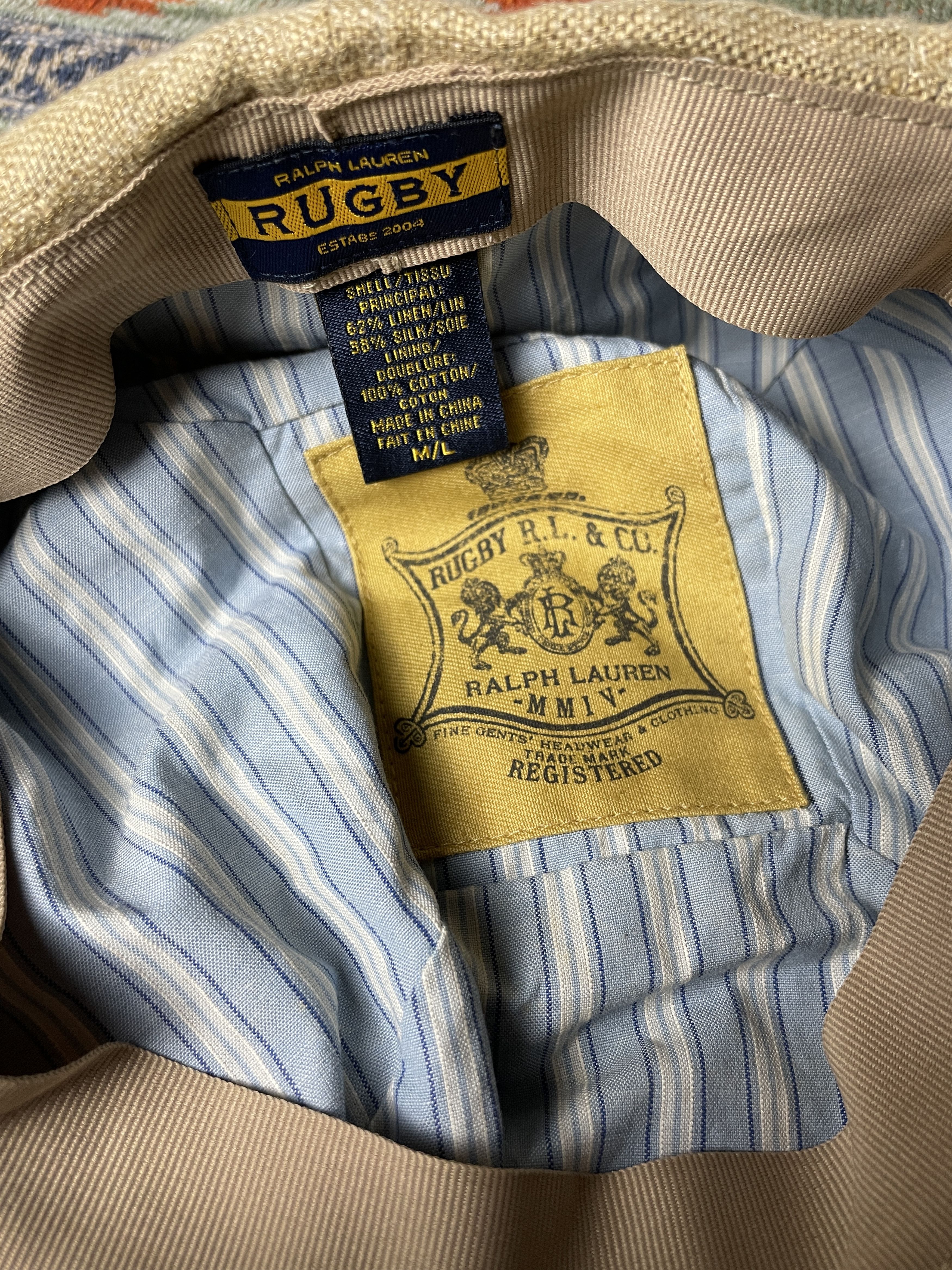 Ralph Lauren × Rugby Ralph Lauren Ralph Lauren ducktail cap newsboy cap octagonal hat Size ONE SIZE - 6 Thumbnail