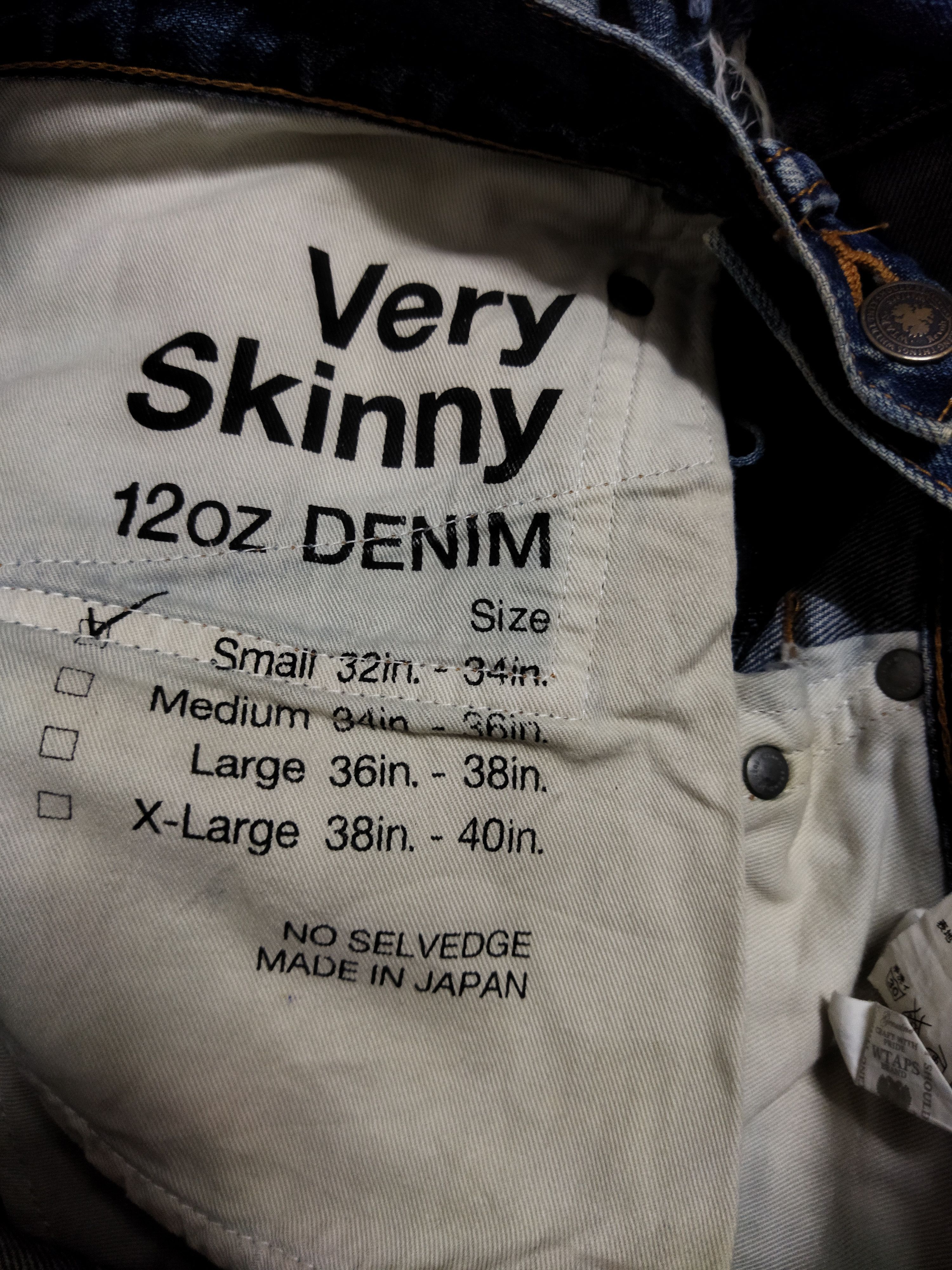 Wtaps Wtaps Distressed Jeans Size US 31 - 6 Thumbnail