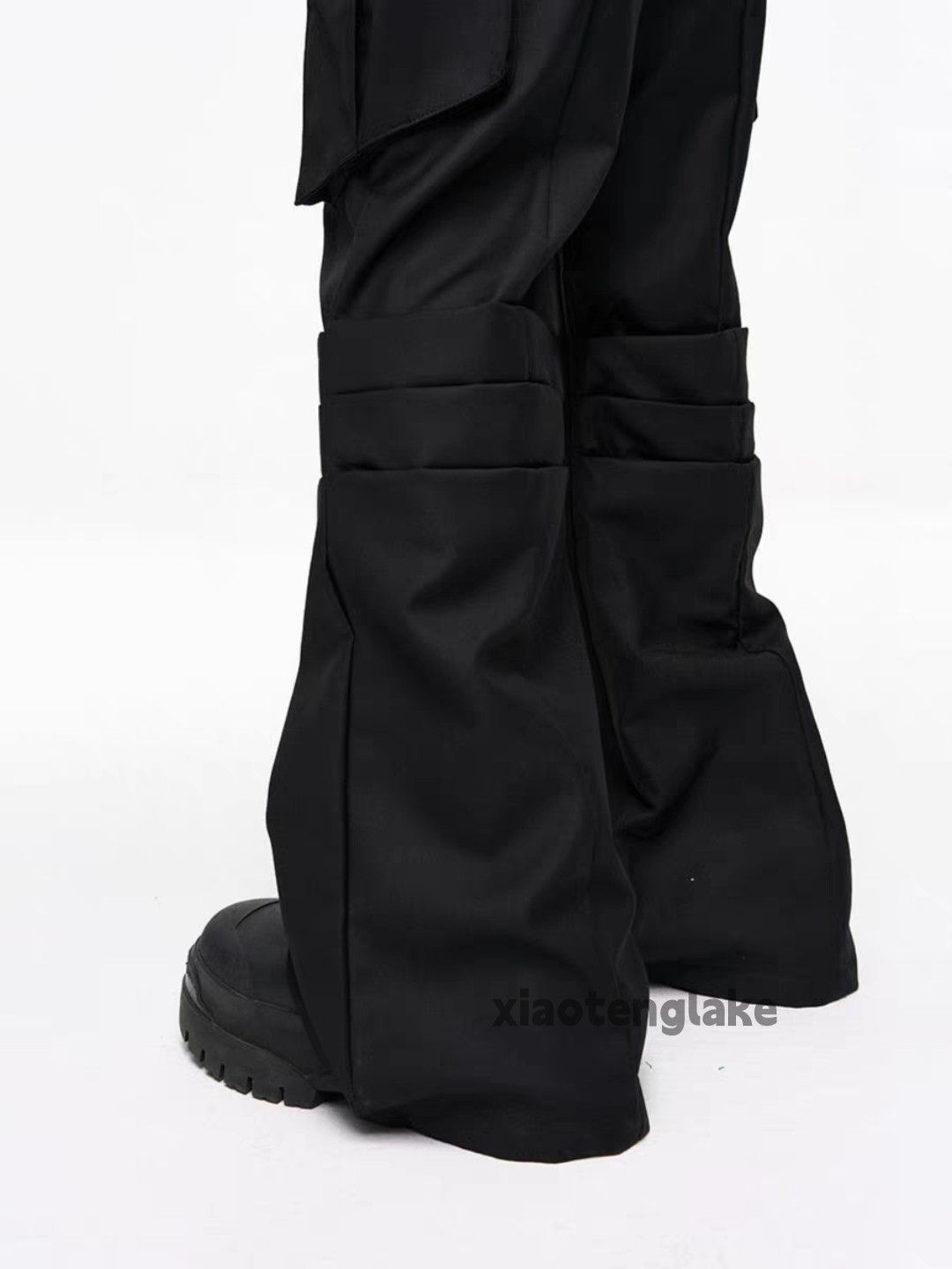Designer × Japanese Brand × Vintage Utility military tactical flared bootcut pleated pants Size US 30 / EU 46 - 7 Thumbnail