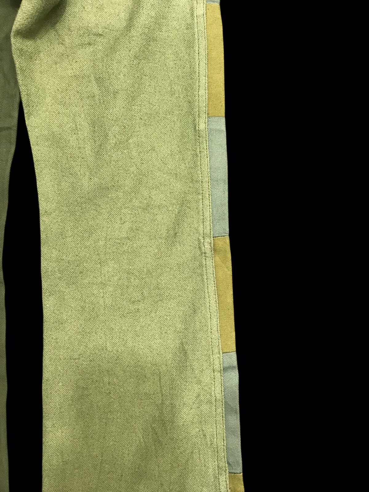 Japanese Brand 💥ART X FLARE💥ARCHIVAL MASH MULTITONES LOW RISE PANT F402 Size US 30 / EU 46 - 15 Thumbnail