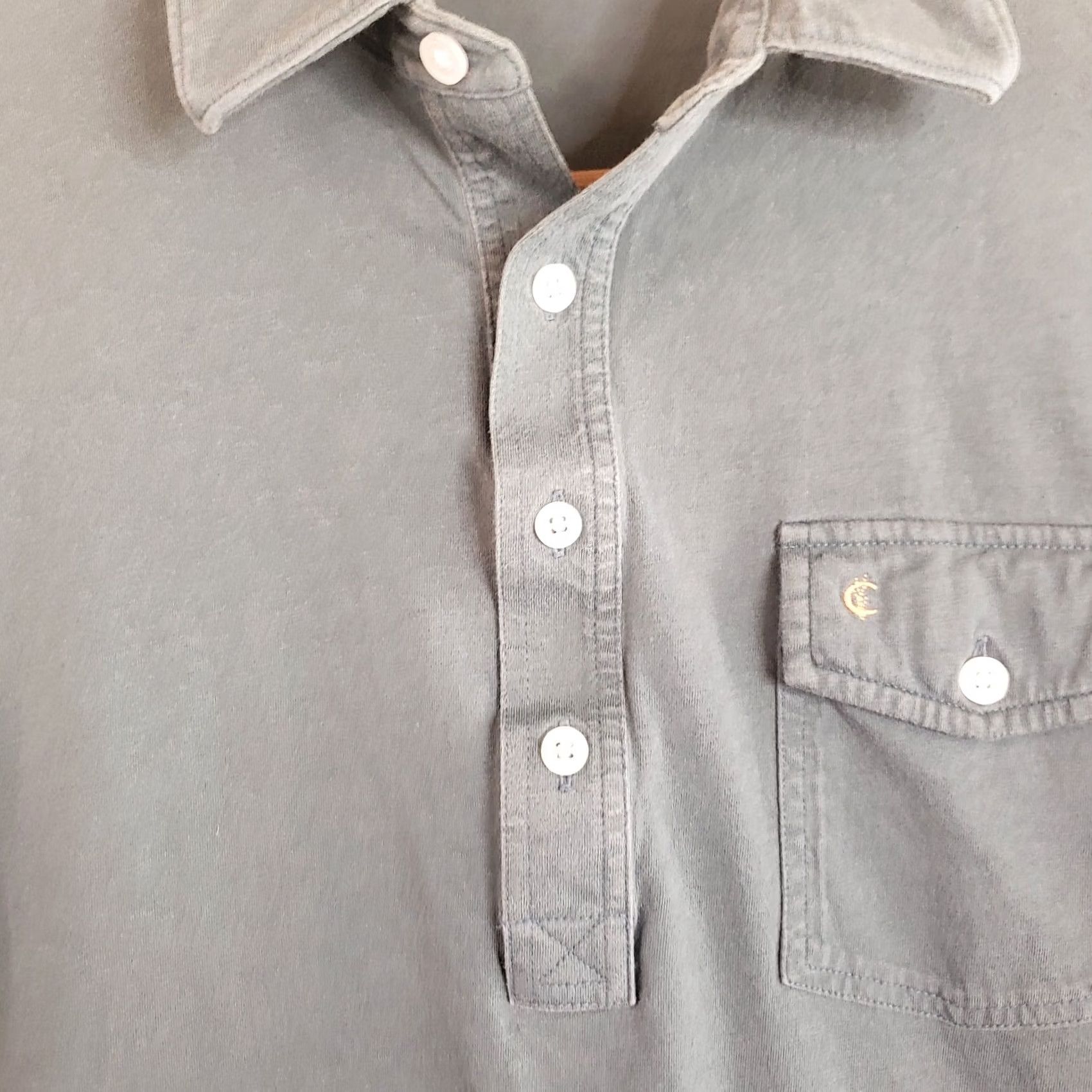 Vintage Cricuet Polo Shirt Men's L Green Pocket Short Sleeve Shirt Size US L / EU 52-54 / 3 - 6 Thumbnail