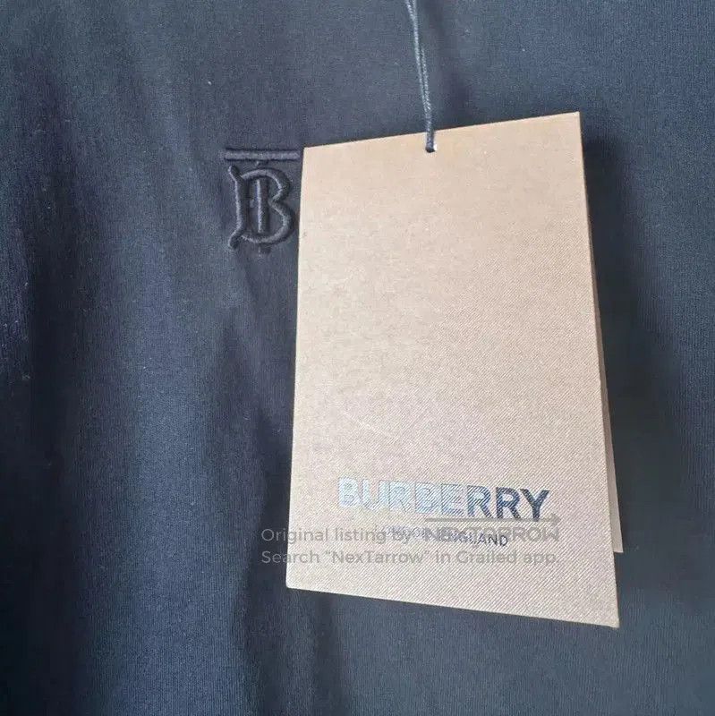 Burberry Burberry Black Cotton Logo T-Shirt for Women. Size S / US 4 / IT 40 - 8 Thumbnail