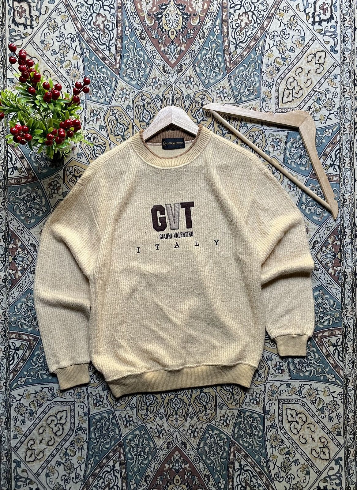 Gianni Valentino Gianni Valentino x Valentino x Vintage x Crewneck x Knitwear Size US M / EU 48-50 / 2 - 1 Thumbnail