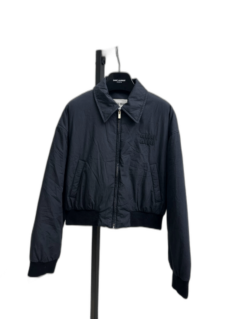 Miu Miu MiuMiu New Style Logo Cotton Jacket Size S / US 4 / IT 40 - 1 Thumbnail