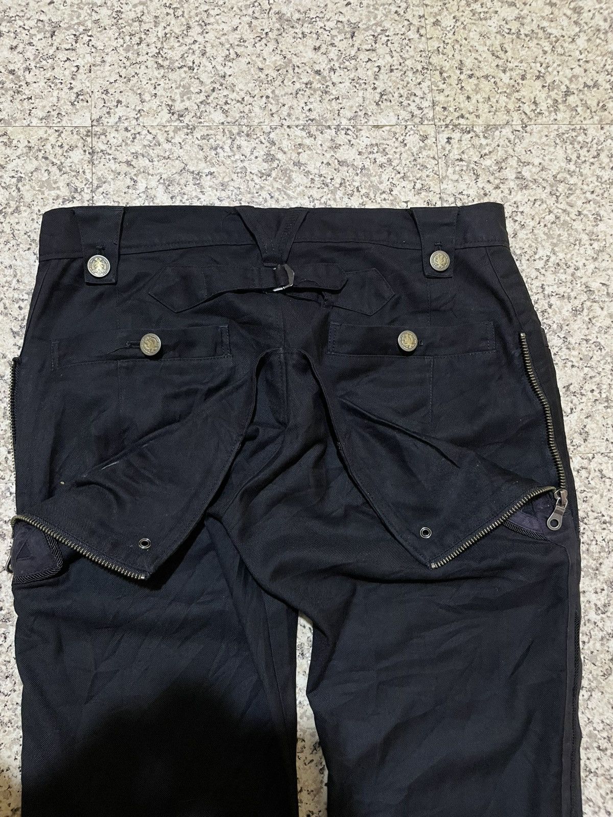 PPFM PPFM Archival Multi-Pocket Bondage Pants - SAMPLE Piece Size US 31 - 17 Thumbnail