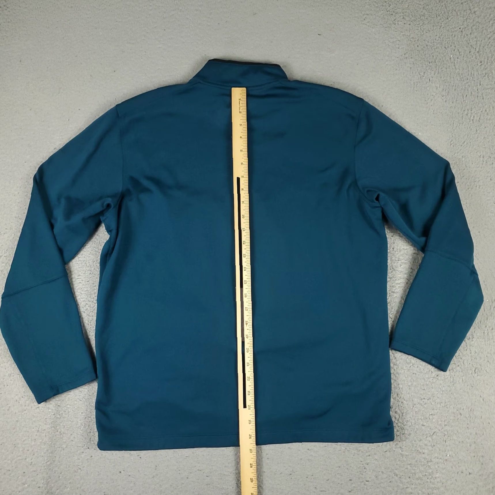 Nike Nike Sweatshirt Mens Size Large Blue Swoosh 1/4 Zip Pullover Sweatshirt Size US L / EU 52-54 / 3 - 5 Thumbnail