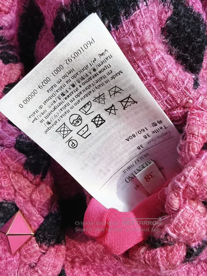Valentino Valentino Limited edition pink tiger pattern coarse clay w Size M / US 6-8 / IT 42-44 - 8 Thumbnail