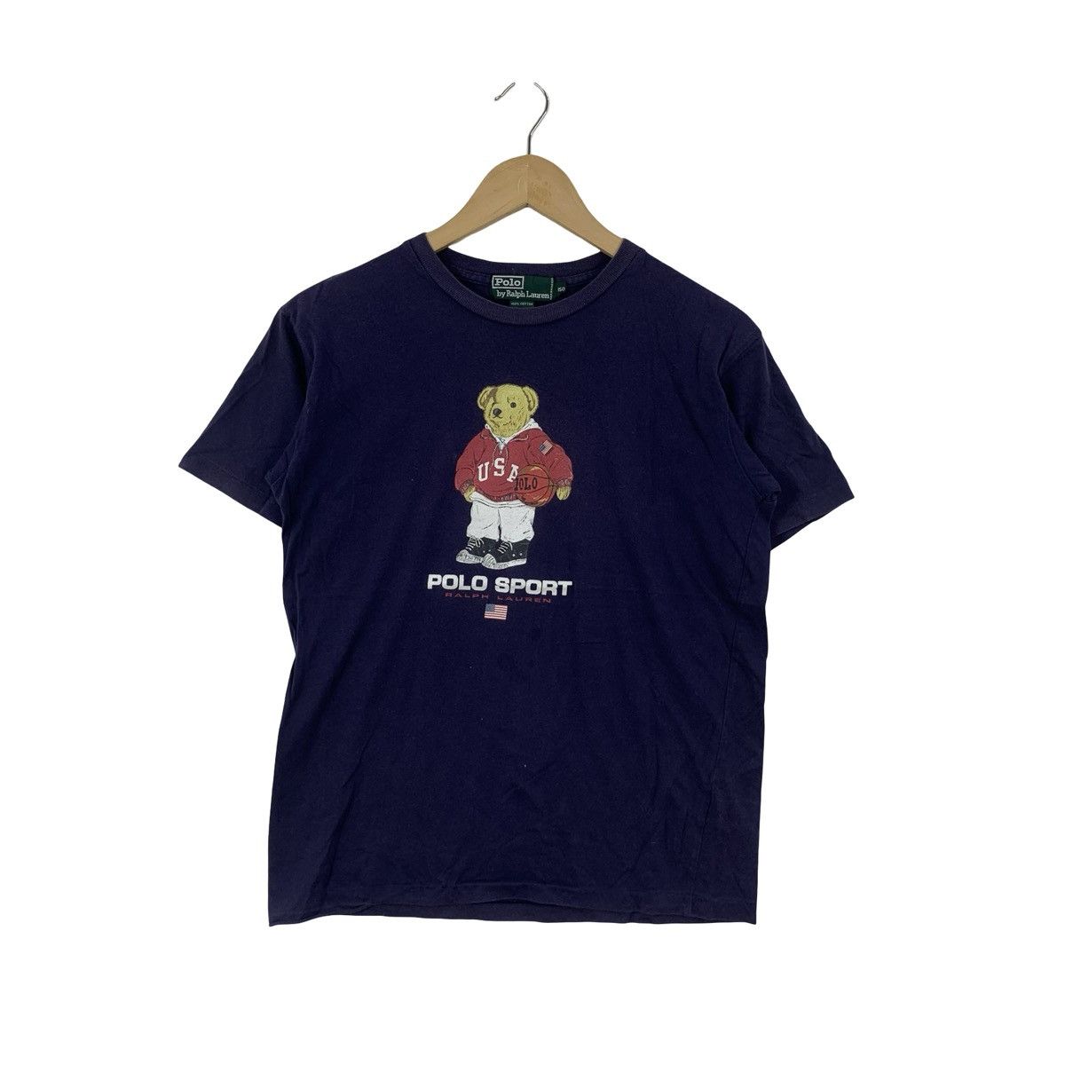 Polo Ralph Lauren Vintage 90s POLO RALPH LAUREN Polo Sport Bear Tee Shirt Top Size US S / EU 44-46 / 1 - 1 Thumbnail