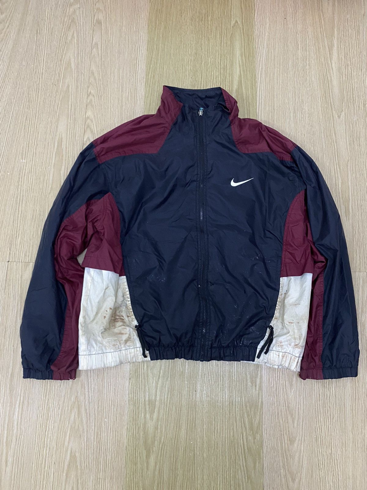 Nike × Vintage Vintage Nike swoosh light jacket Size US M / EU 48-50 / 2 - 1 Thumbnail