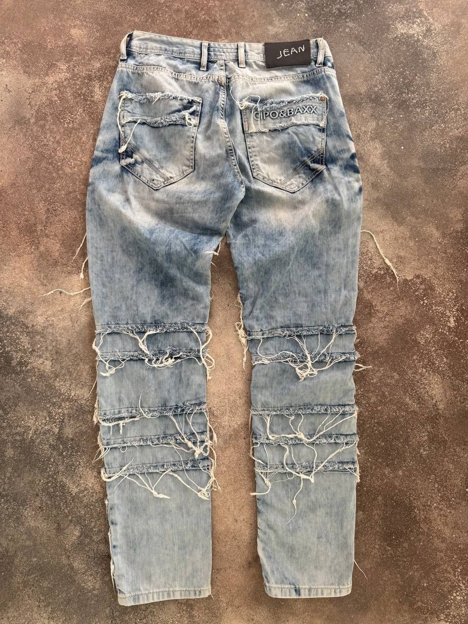 If Six Was Nine × Japanese Brand Opium Y2K Cipo & Baxx Unisex Distressed Jeans Size US 30 / EU 46 - 9 Thumbnail