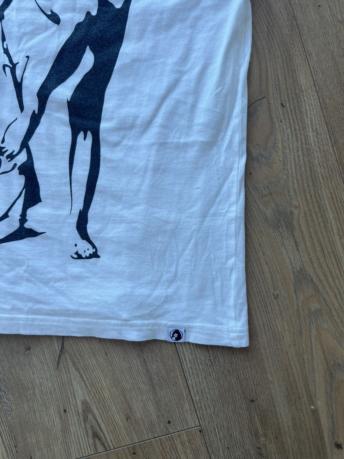 Hysteric Glamour HYSTERIC GLAMOUR THE HYSTERIC TIMES RARE Y2K NAKED LADY TEE Size US L / EU 52-54 / 3 - 7 Thumbnail