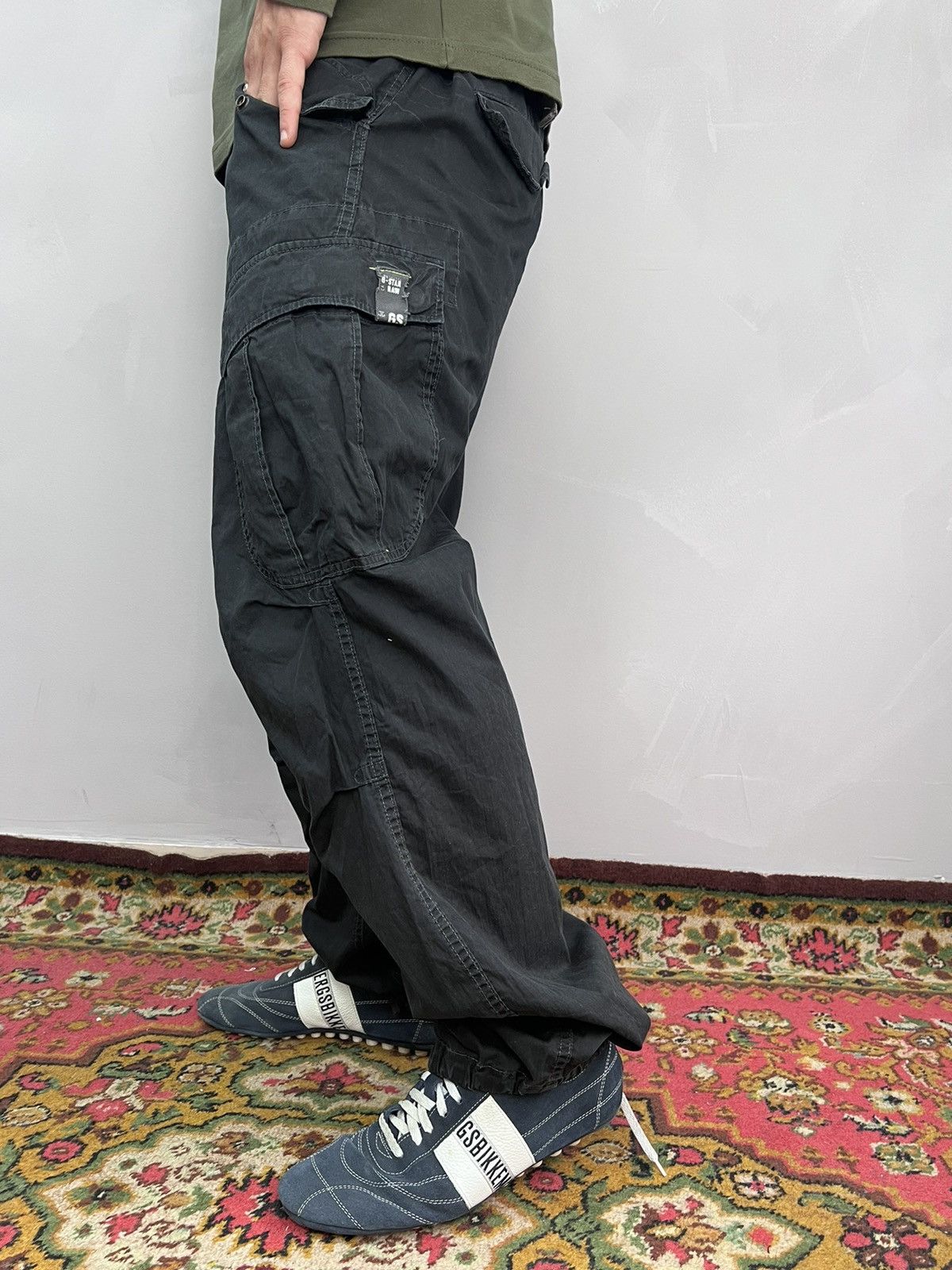 G-Star × Vintage Vintage men's jeans G-star cargo pants size 34 y2k rare Size US 34 / EU 50 - 4 Thumbnail
