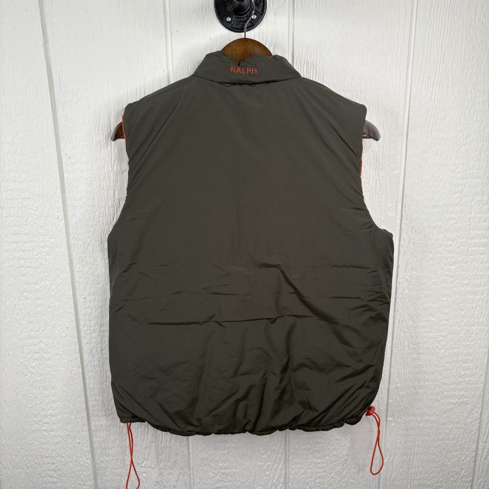 Polo Ralph Lauren Polo Ralph Lauren Reversible Puffer Vest Green Orange Medium Size US M / EU 48-50 / 2 - 3 Thumbnail