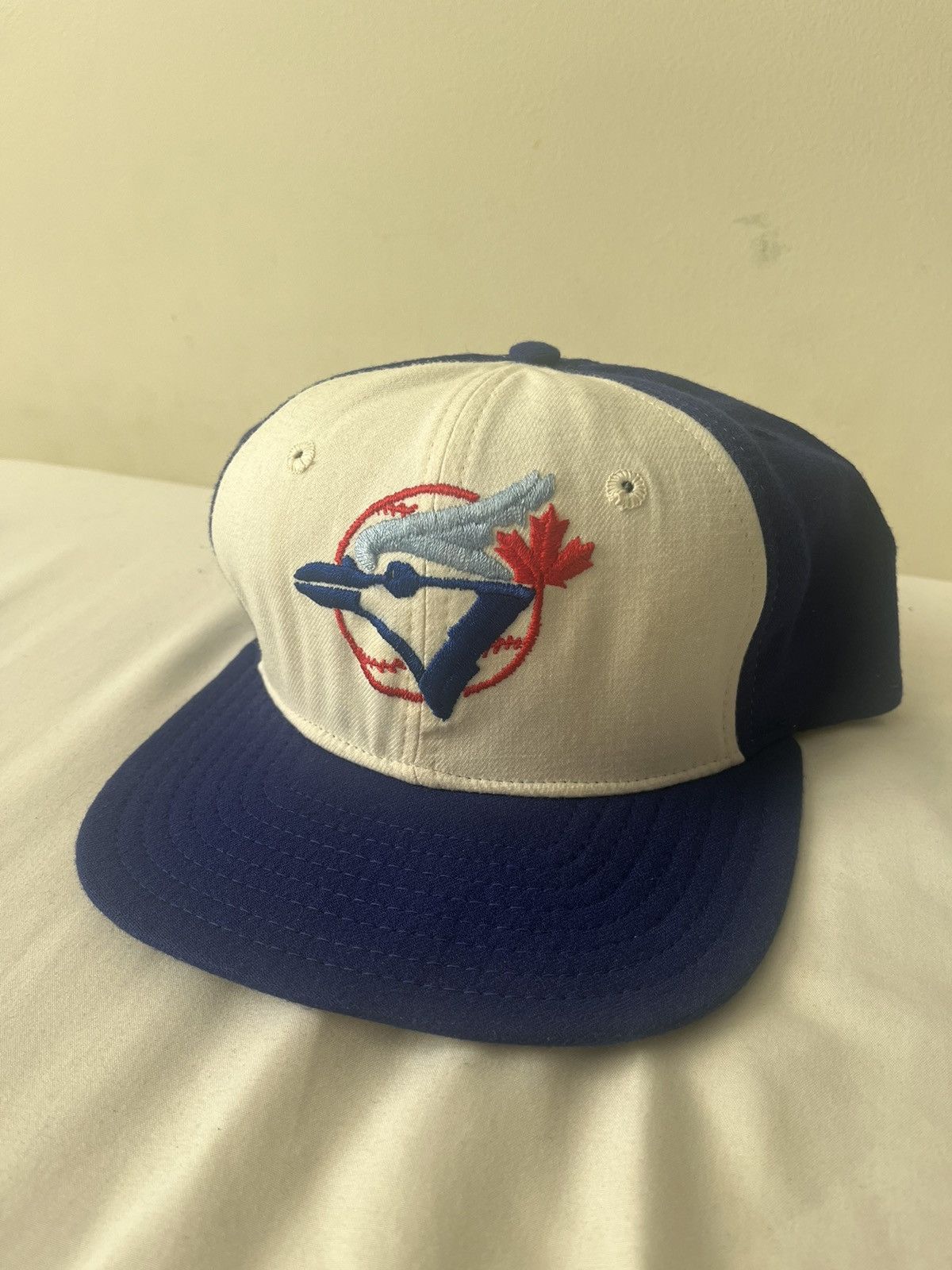 Vintage 80s Toronto Blue Jays New Era Snapback Hat Size ONE SIZE - 2 Thumbnail
