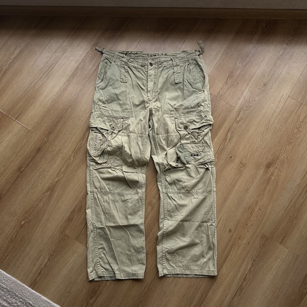 Vintage Baggy Oversized “JET LAG”Multi-Pocket Cargo Pants