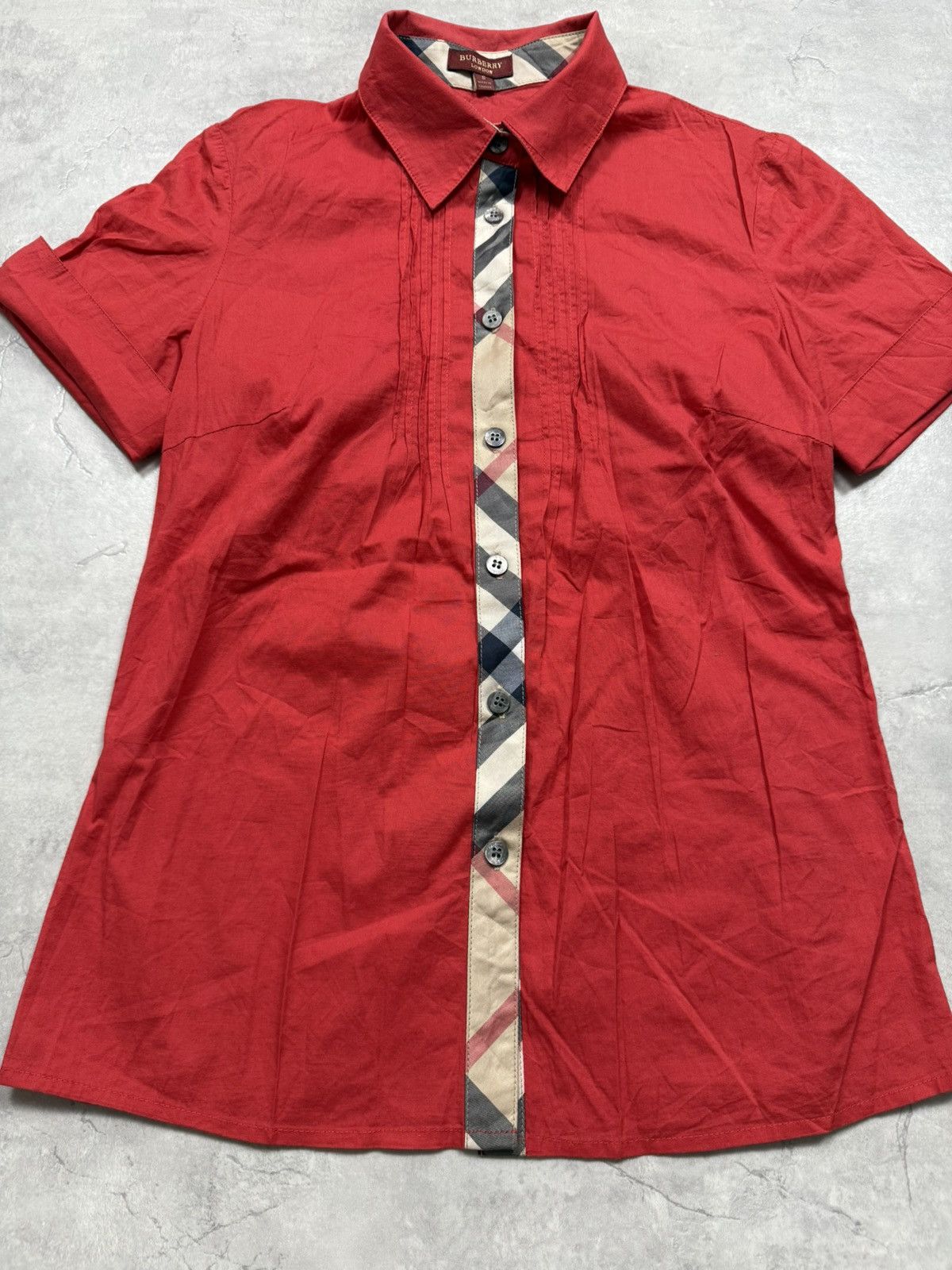 Burberry Burberry Vintage Shirt Size S / US 4 / IT 40 - 2 Thumbnail
